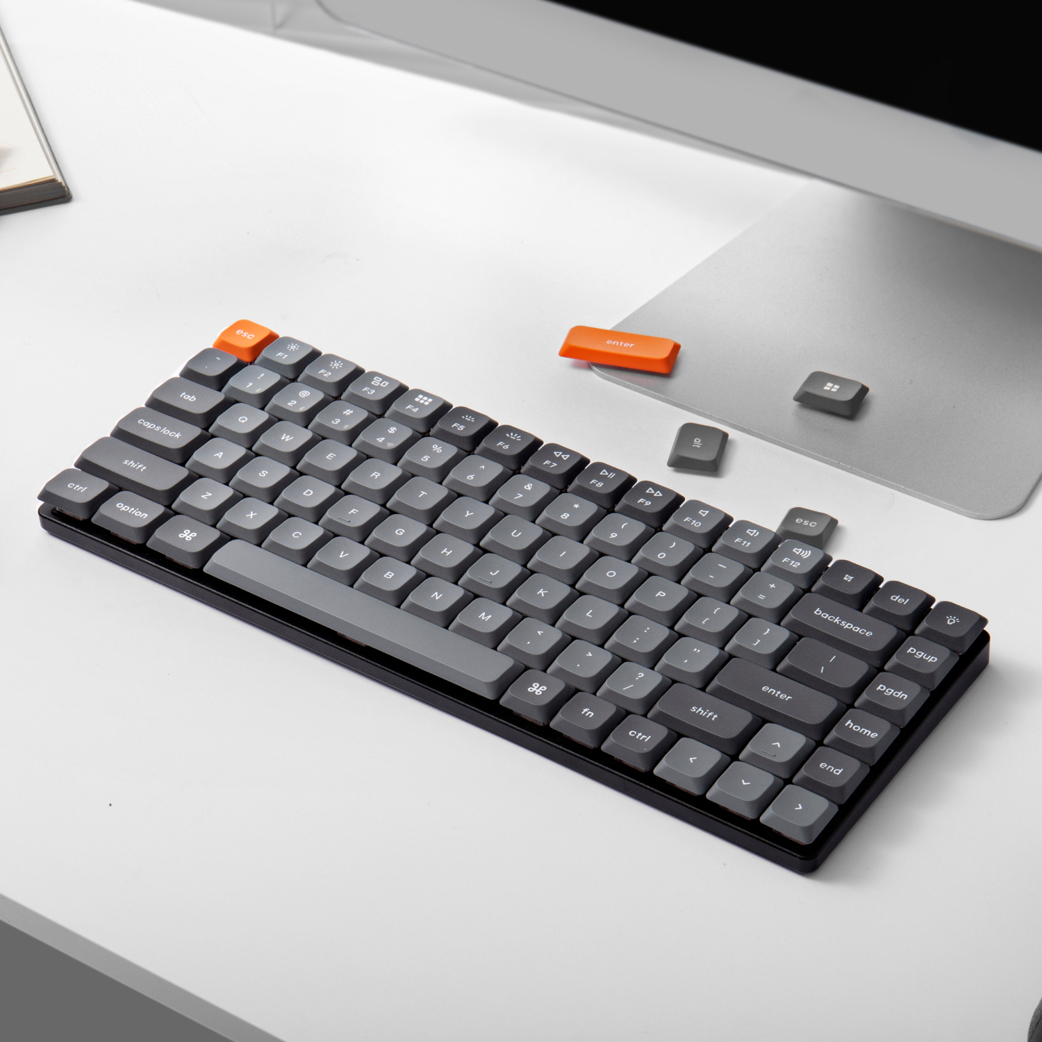 Keychron_K3M-H1_wr_03a Keychron K3 Max QMK/VIA Wireless 75% Custom Mechanical Keyboard | RED Switches