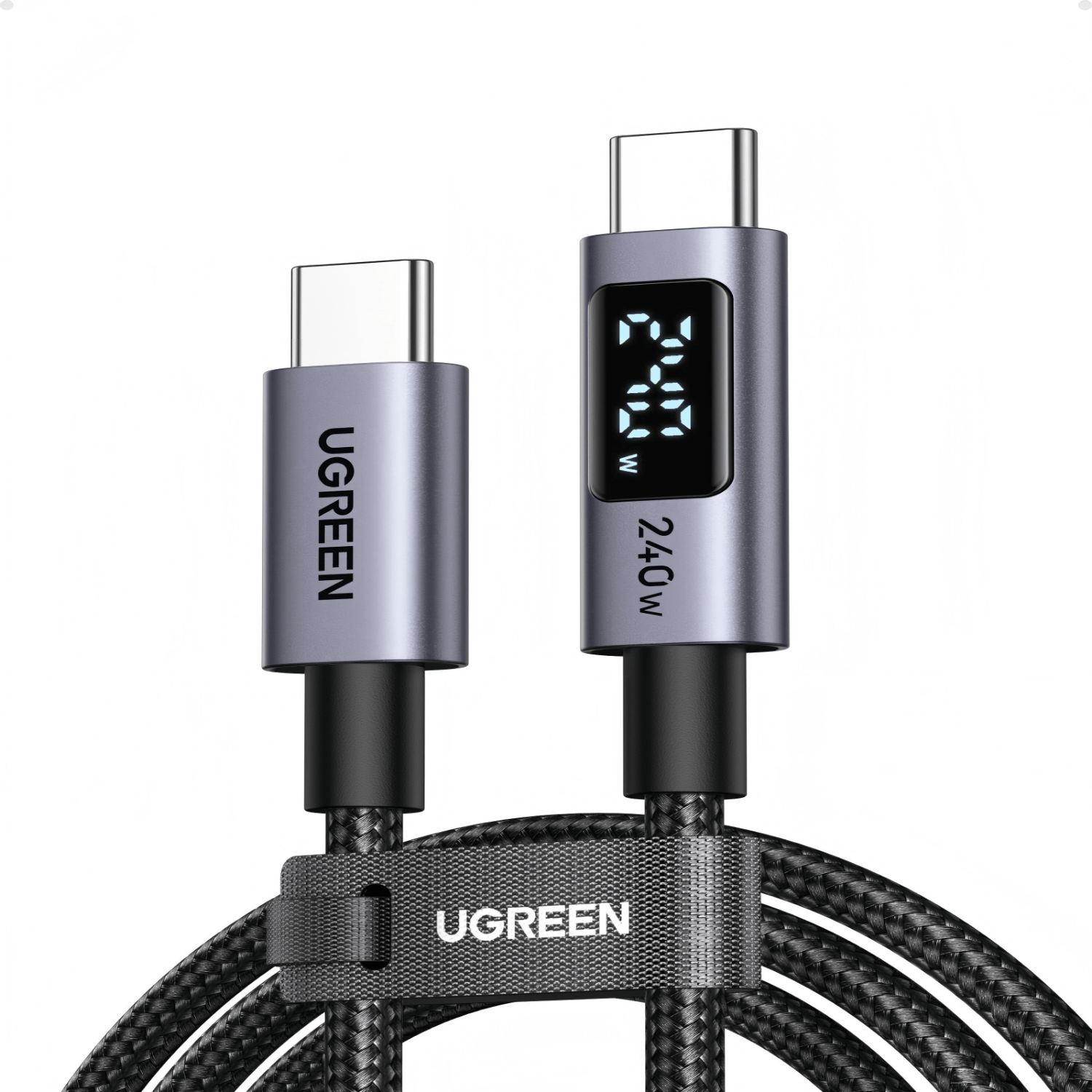 L530-65867_UGREEN_240W_USB_Type-C_Cable_with_LED_Di_wr_03 UGREEN 240W USB Type-C Cable with LED Display 2M