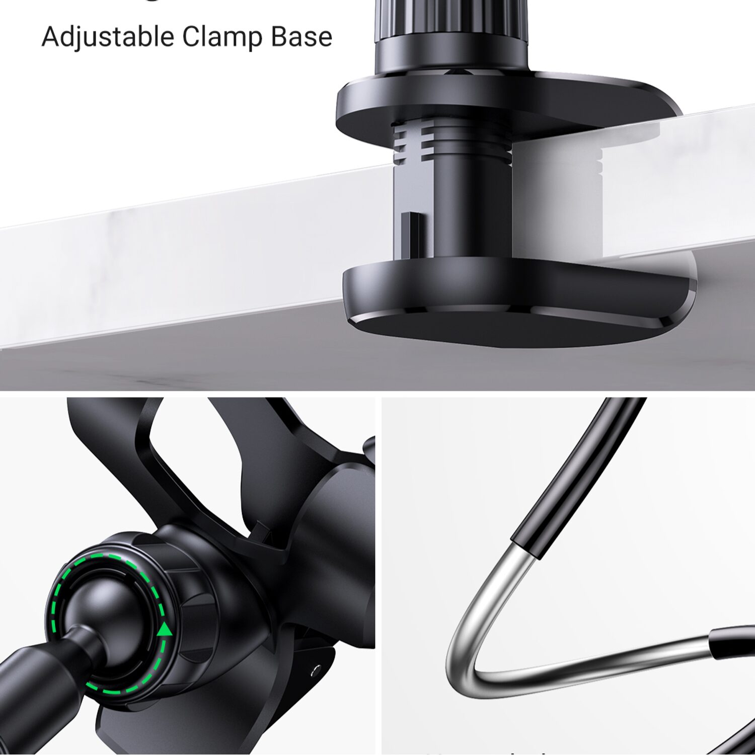 UGREEN Multifunction Gooseneck Phone Stand