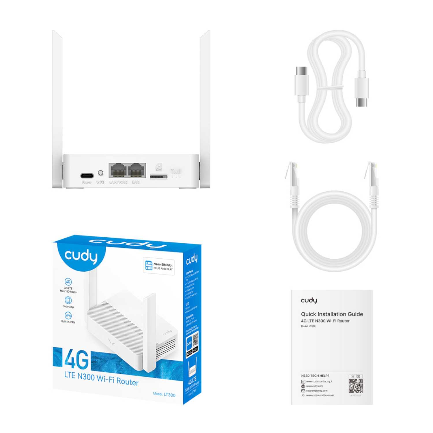 LT300_Cudy-LT300-4G-LTE-N300-Wi-Fi-Router-White_wr_05a Cudy LT300 4G LTE N300 Wi-Fi Router - White