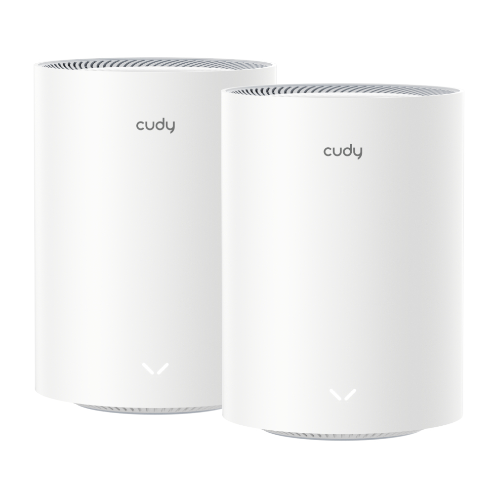 M3000W_wr_02 Cudy AX3000 Wi-Fi 6 Mesh Kit 2 Pack - White