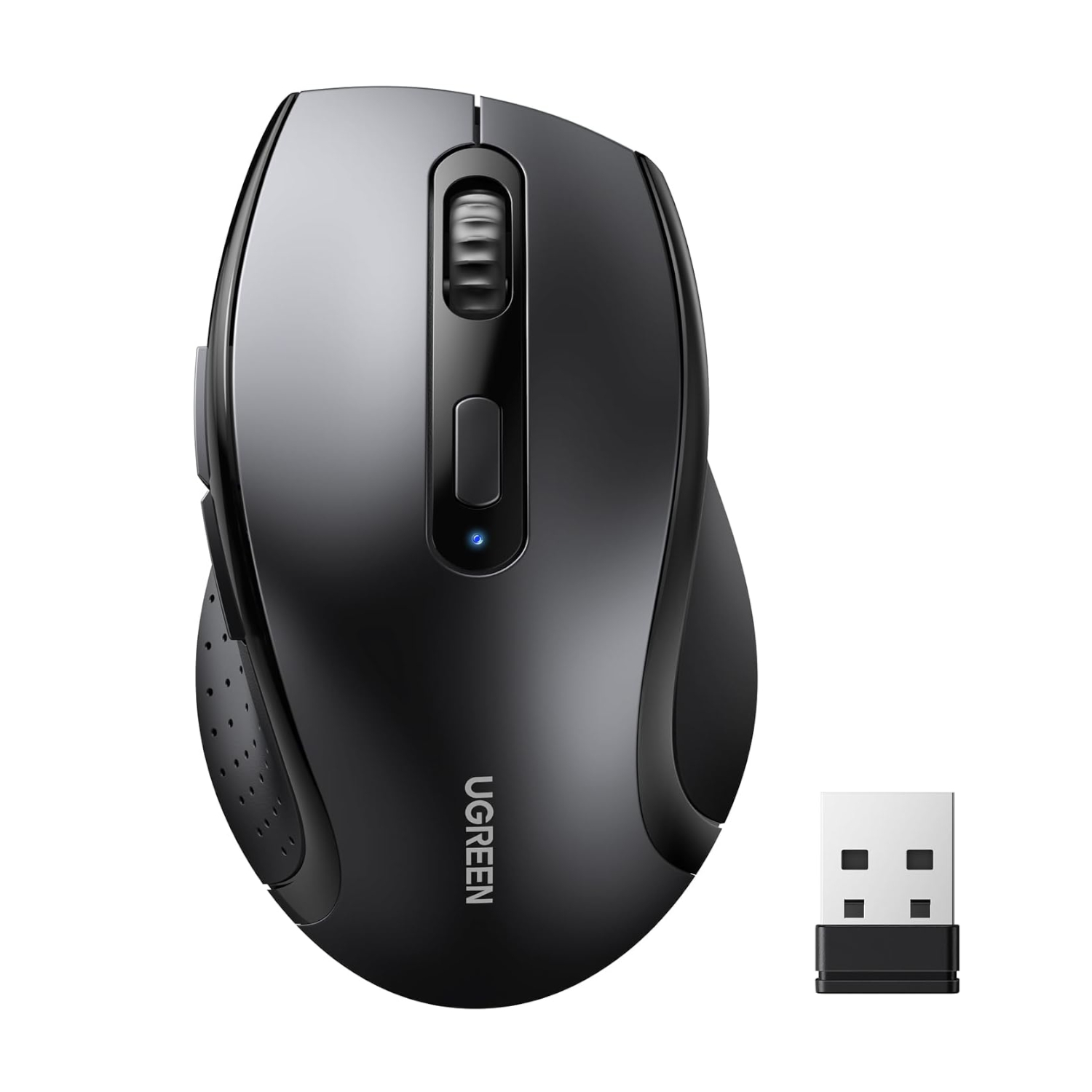 M511-45012_UGreen-M511-Ergonomic-2.4GHz-Wireless-Mouse-Black_wr_01a UGREEN M511 Ergonomic 2.4GHz Wireless Mouse - Black