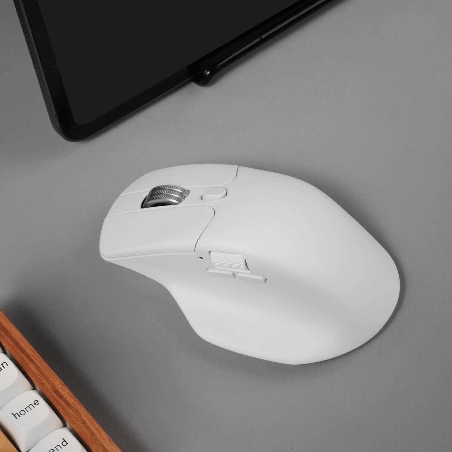 M6S-B72_Keychron_M6SB72_1K_Wireless_Mouse_BT24GH_wr_04 Keychron M6SB72 1K Wireless Mouse (BT/2.4GHz/Wired) with Huano silent Micro switch and premium wheel - White