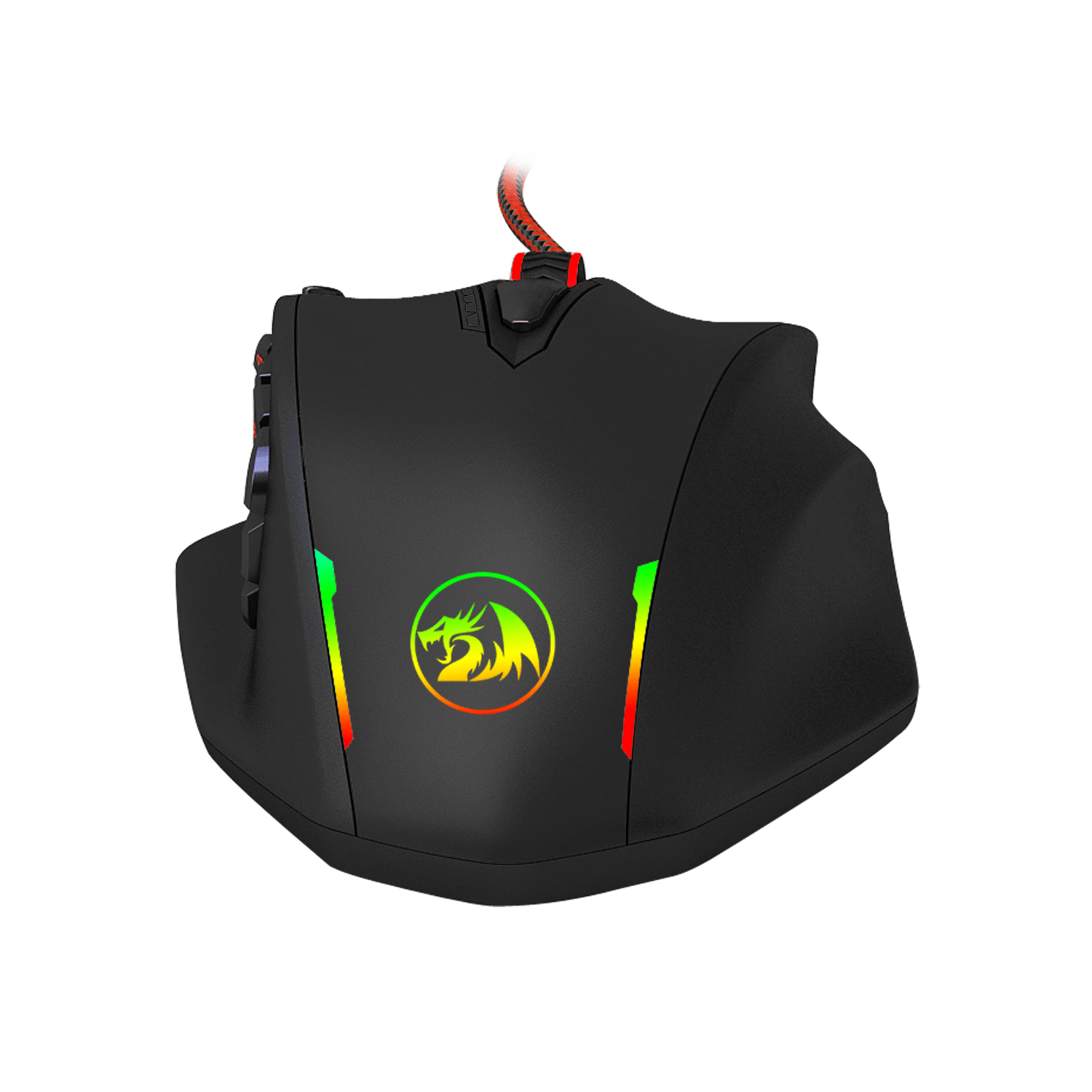 M908-8 REDRAGON IMPACT 12400DPI MMO Gaming Mouse - Black