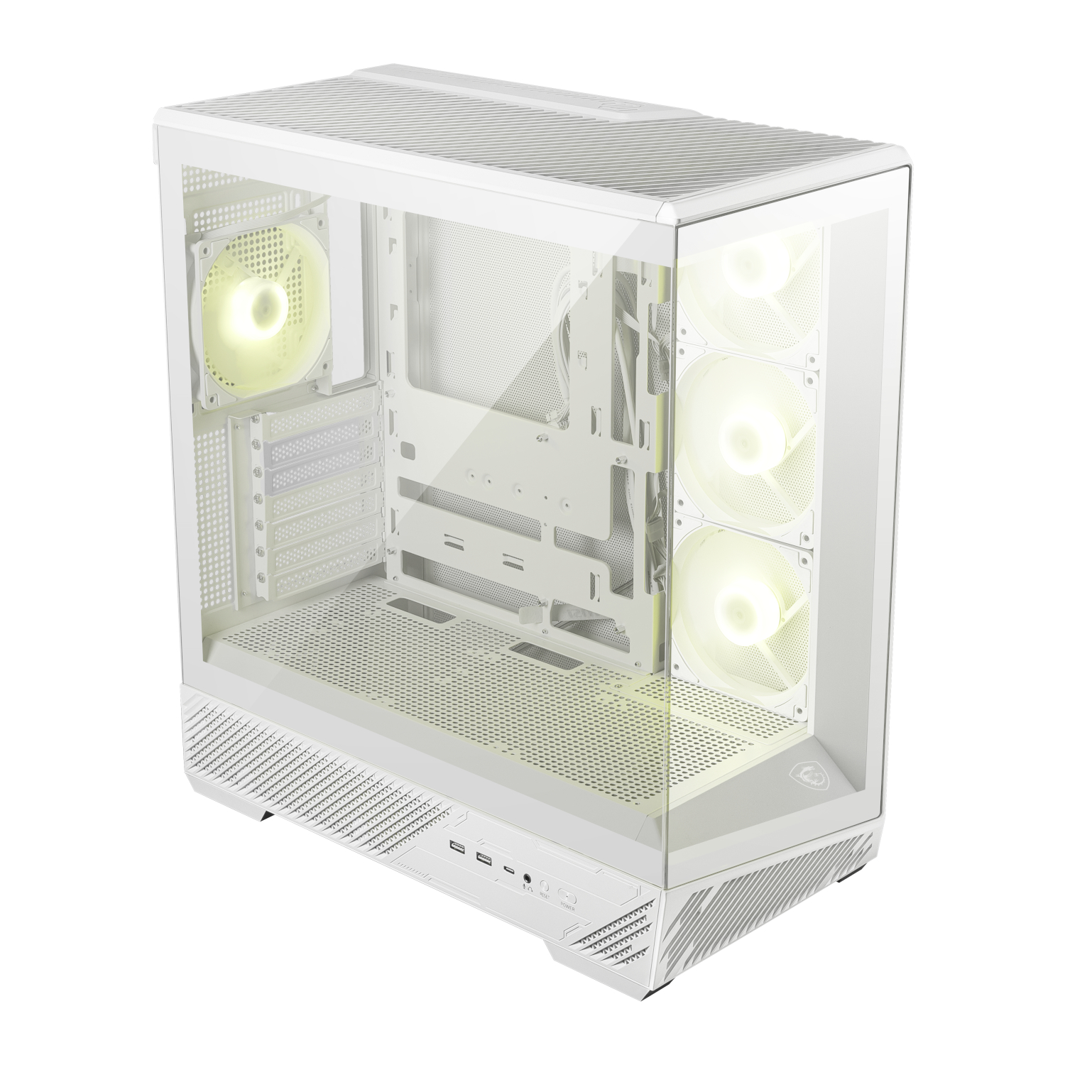 MSI MAG PANO 130R PZ ATX Gaming Chassis - White