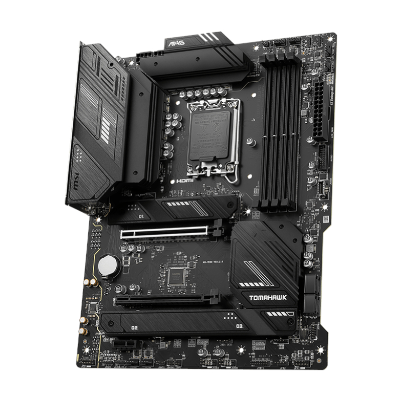 MAGB760TOMAHAWKWIFI_wr_03 MSI MAG B760 TOMAHAWK WIFI DDR5 Intel LGA1700 ATX Gaming Motherboard