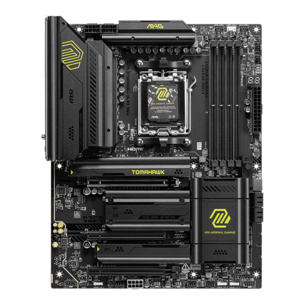 MAGX870TOMAHAWKWIFI_wr_02 MSI MAG X870 TOMAHAWK WIFI AM5 ATX Gaming Motherboard