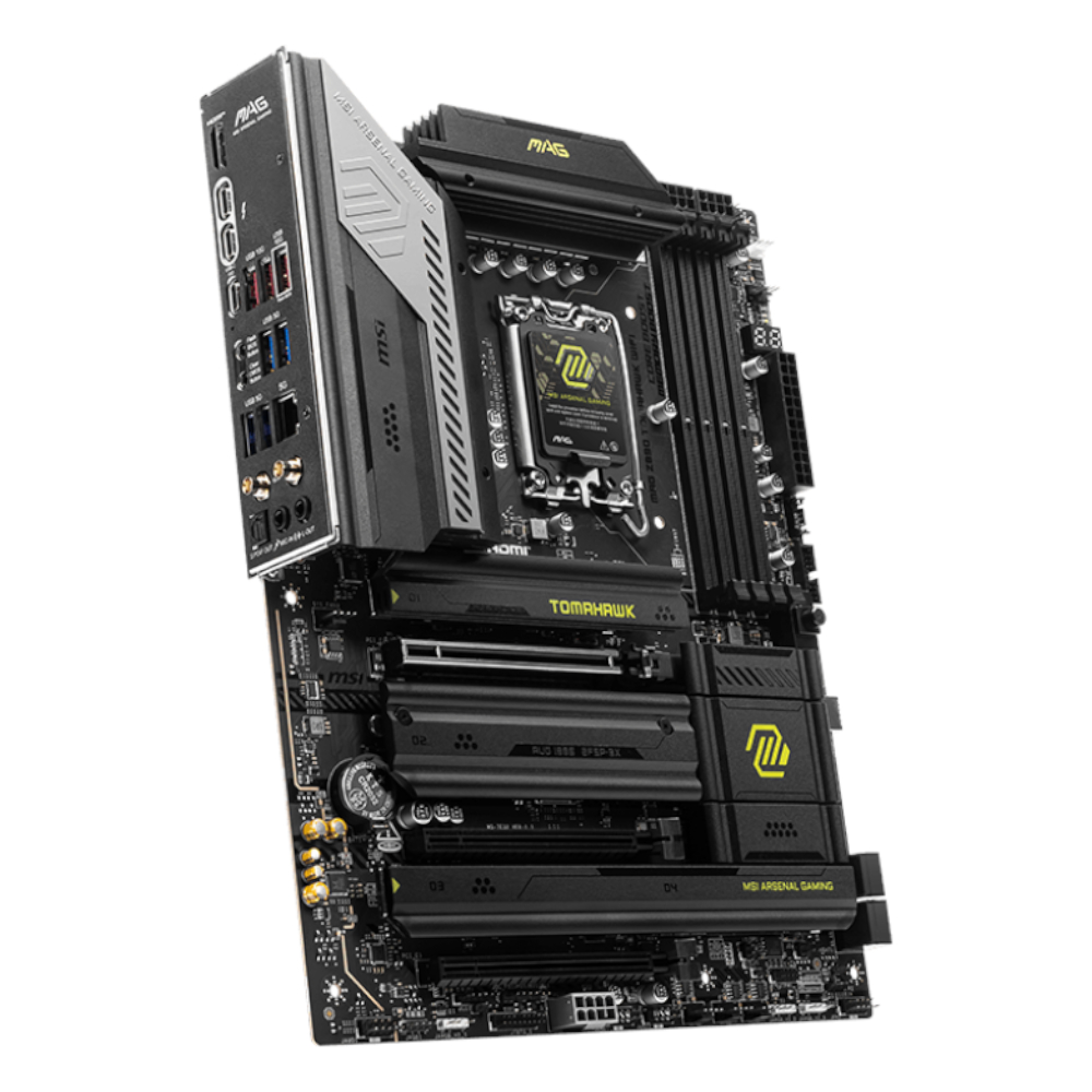MAGZ890TOMAHAWKWIFI_wr_04 MSI MAG Z890 TOMAHAWK WIFI Intel LGA1851 ATX Gaming Motherboard