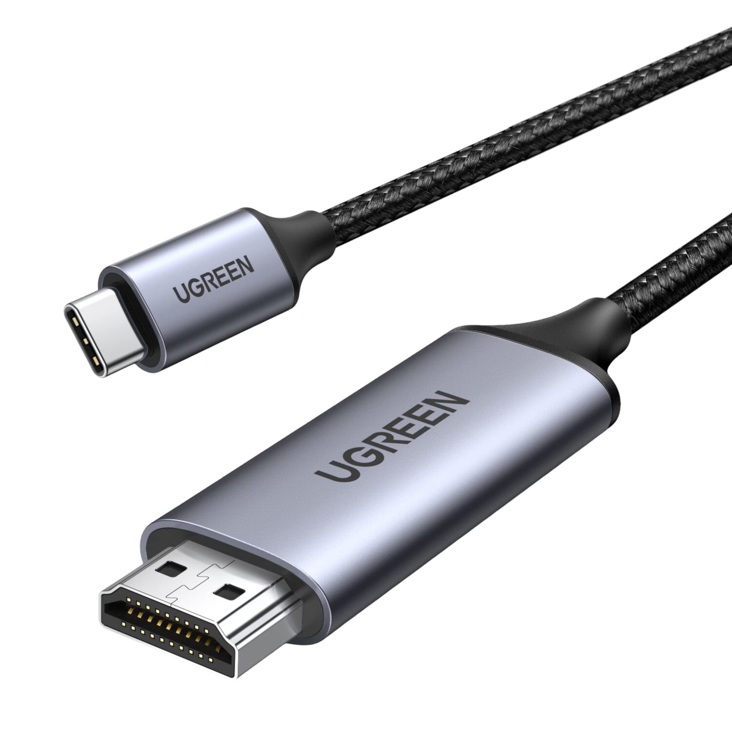 MM142-50570-wr-01 UGREEN Type-C to 4K@60Hz HDMI 1.5m Cable
