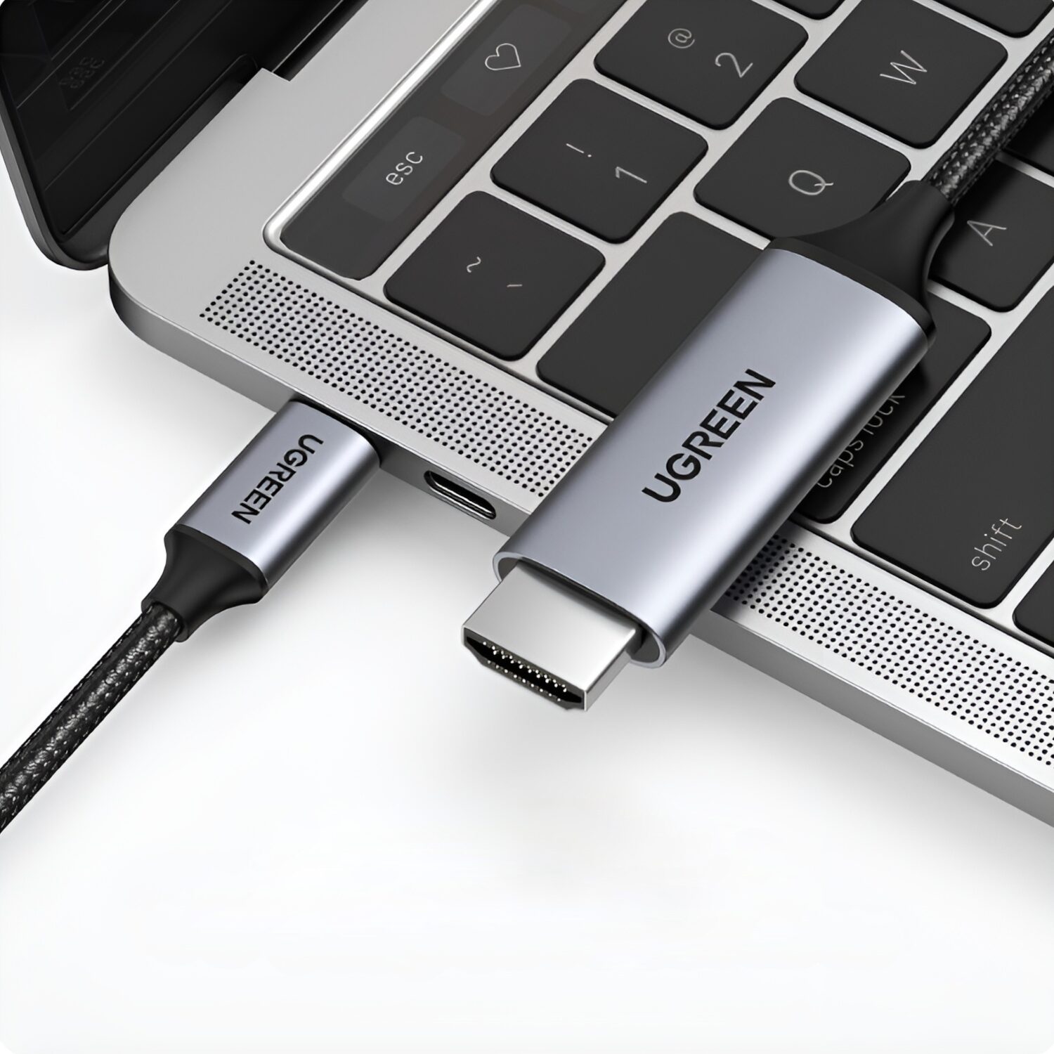 MM142-50570-wr-05 UGREEN Type-C to 4K@60Hz HDMI 1.5m Cable