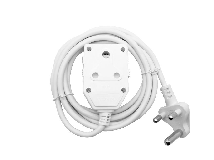 MP-EX03 3M 10A Extension Cord with Double Coupler