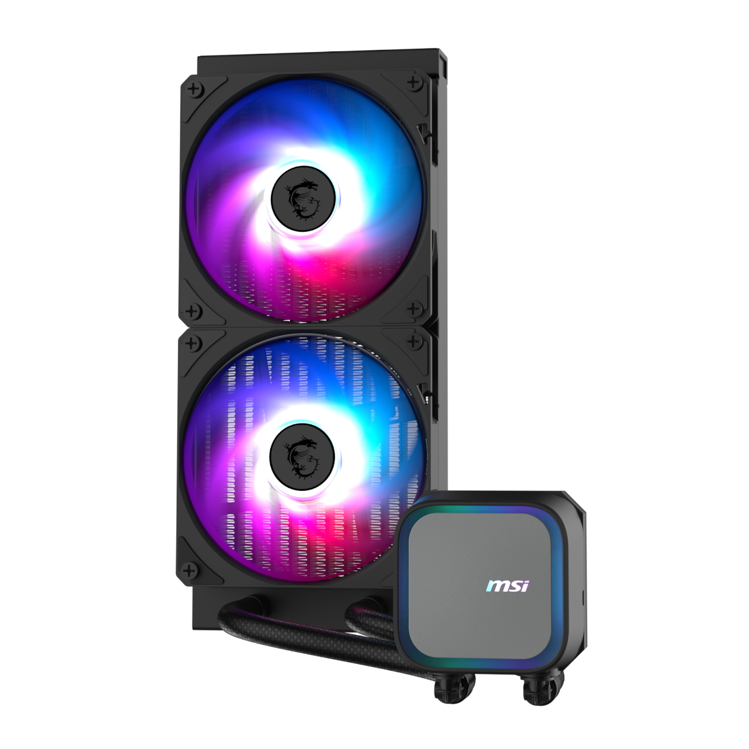 MPGCORELIQUIDA13240_MSI-MAG-Coreliquid-A13-240-AIO-Liquid-CPU-Cooler-Black_wr_02a MSI MAG Coreliquid A13 240 AIO Liquid CPU Cooler - Black
