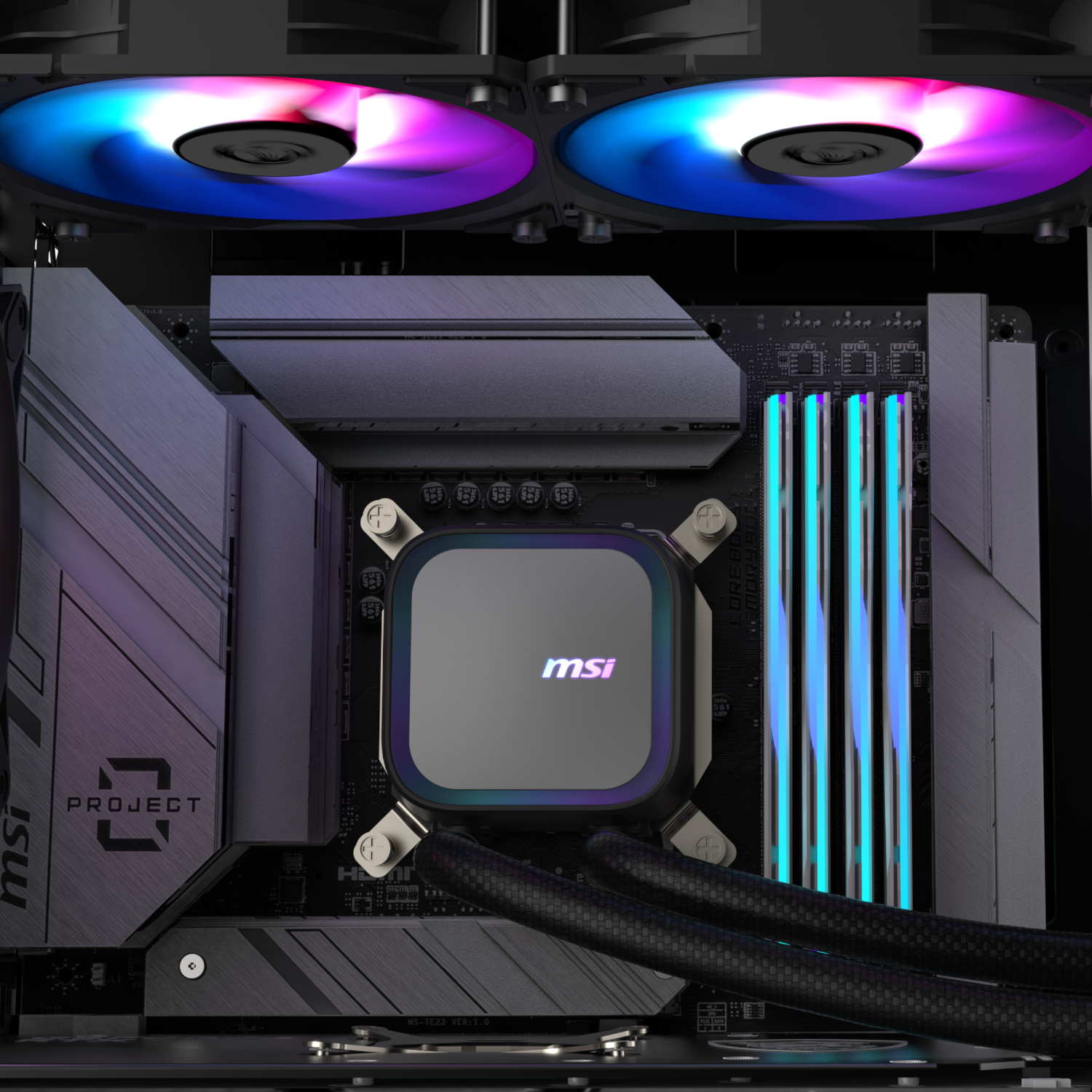 MPGCORELIQUIDA13240_MSI-MAG-Coreliquid-A13-240-AIO-Liquid-CPU-Cooler-Black_wr_04a MSI MAG Coreliquid A13 240 AIO Liquid CPU Cooler - Black