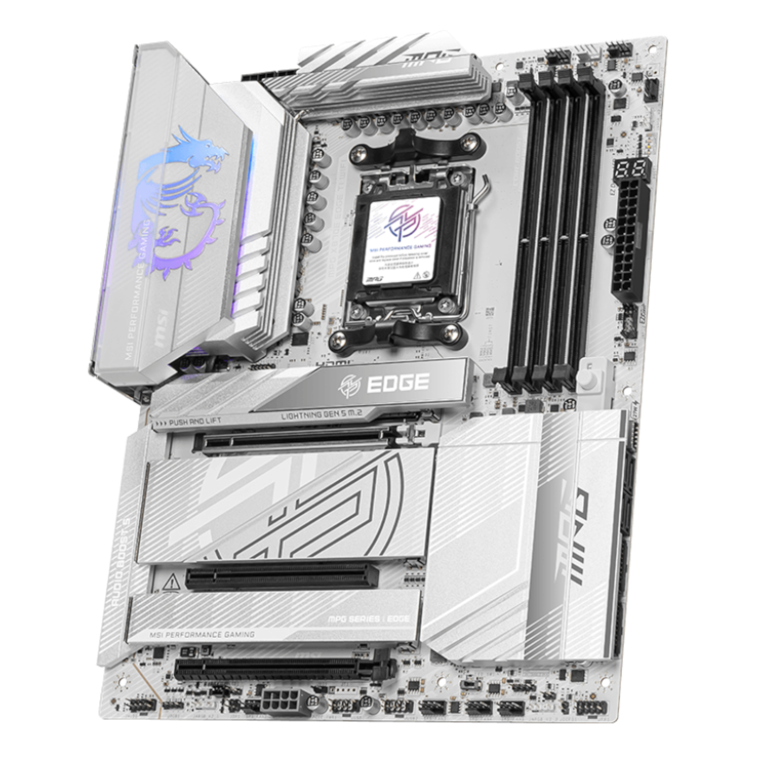 MPGX870EEDGETIWIFI_MSI-X870E-EDGE-TI-WIFI-AM5-ATX-4X-DDR5_wr_03 MSI MPG X870E EDGE TI WIFI AM5 ATX DDR5 Gaming Motherboard