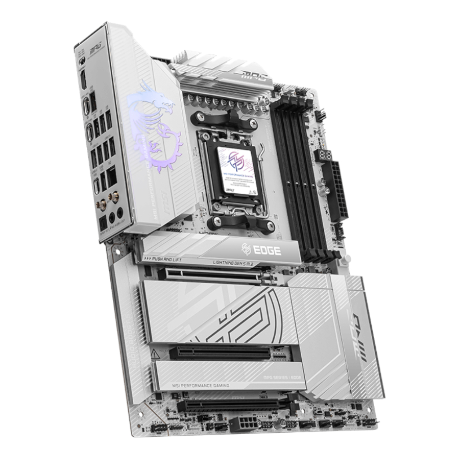MPGX870EEDGETIWIFI_MSI-X870E-EDGE-TI-WIFI-AM5-ATX-4X-DDR5_wr_04 MSI MPG X870E EDGE TI WIFI AM5 ATX DDR5 Gaming Motherboard