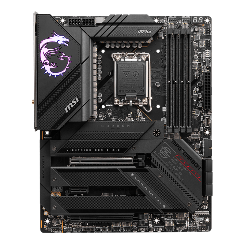 MPGZ790CARBONWIFI_wr_02a MSI MPG Z790 CARBON WIFI DDR5 LGA1700 ATX Gaming Motherboard