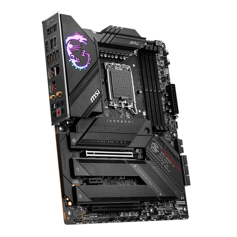 MPGZ790CARBONWIFI_wr_03a MSI MPG Z790 CARBON WIFI DDR5 LGA1700 ATX Gaming Motherboard