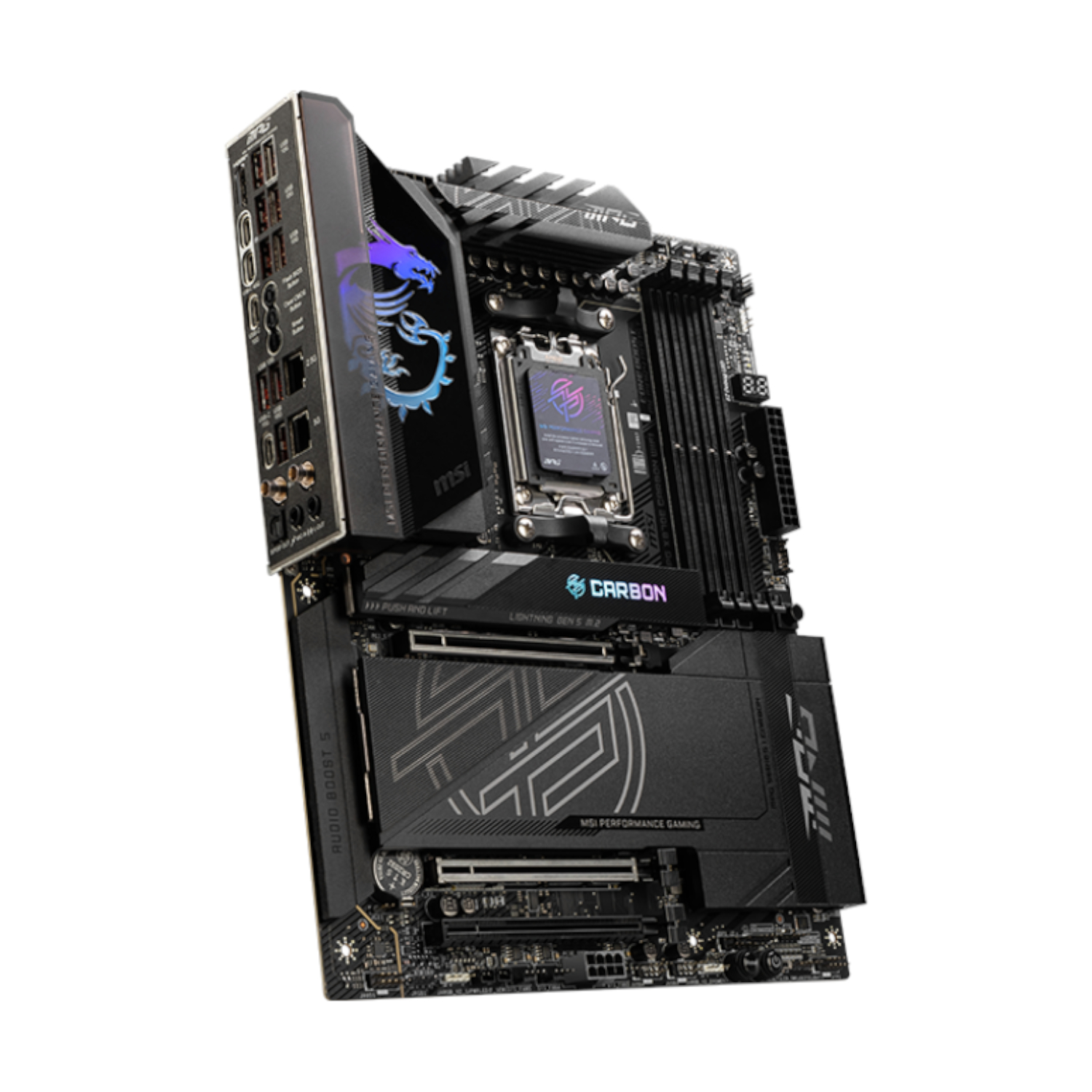 MSI_MPGX870ECARBONWIFI_wr_04a MSI MAG X870E CARBON WIFI ATX Motherboard