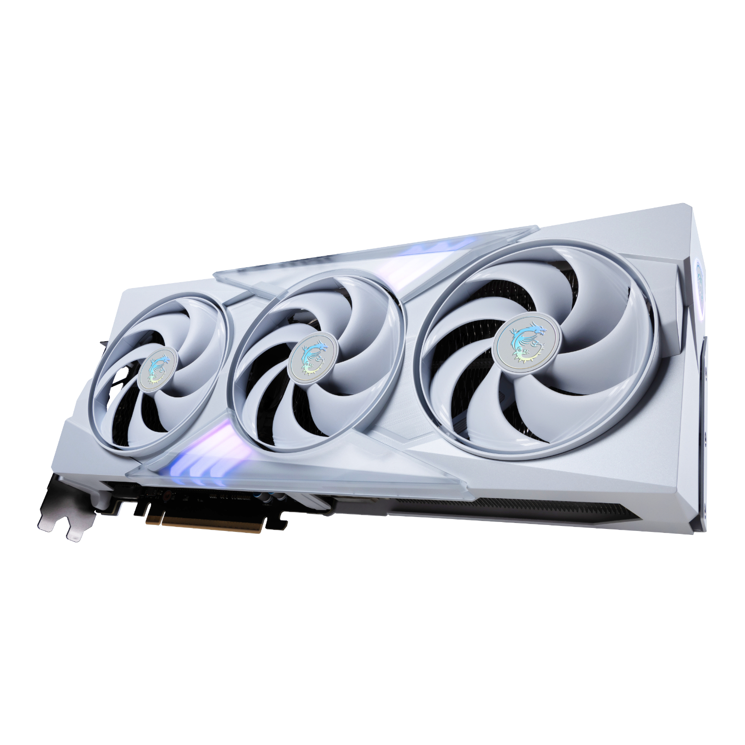 MSI_RTX5070GAMINGTRIOOCW12GB_wr_03a MSI GeForce RTX 5070 GAMING TRIO OC 12GB Graphics Card – White