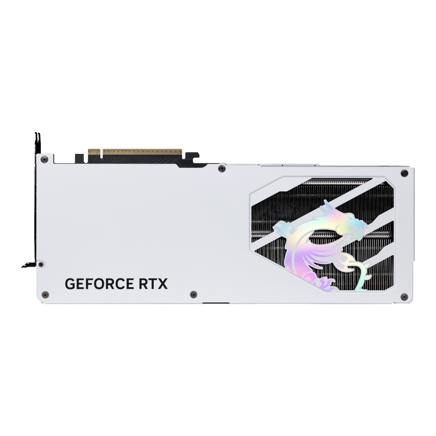 MSI_RTX5070GAMINGTRIOOCW12GB_wr_06a MSI GeForce RTX 5070 GAMING TRIO OC 12GB Graphics Card – White