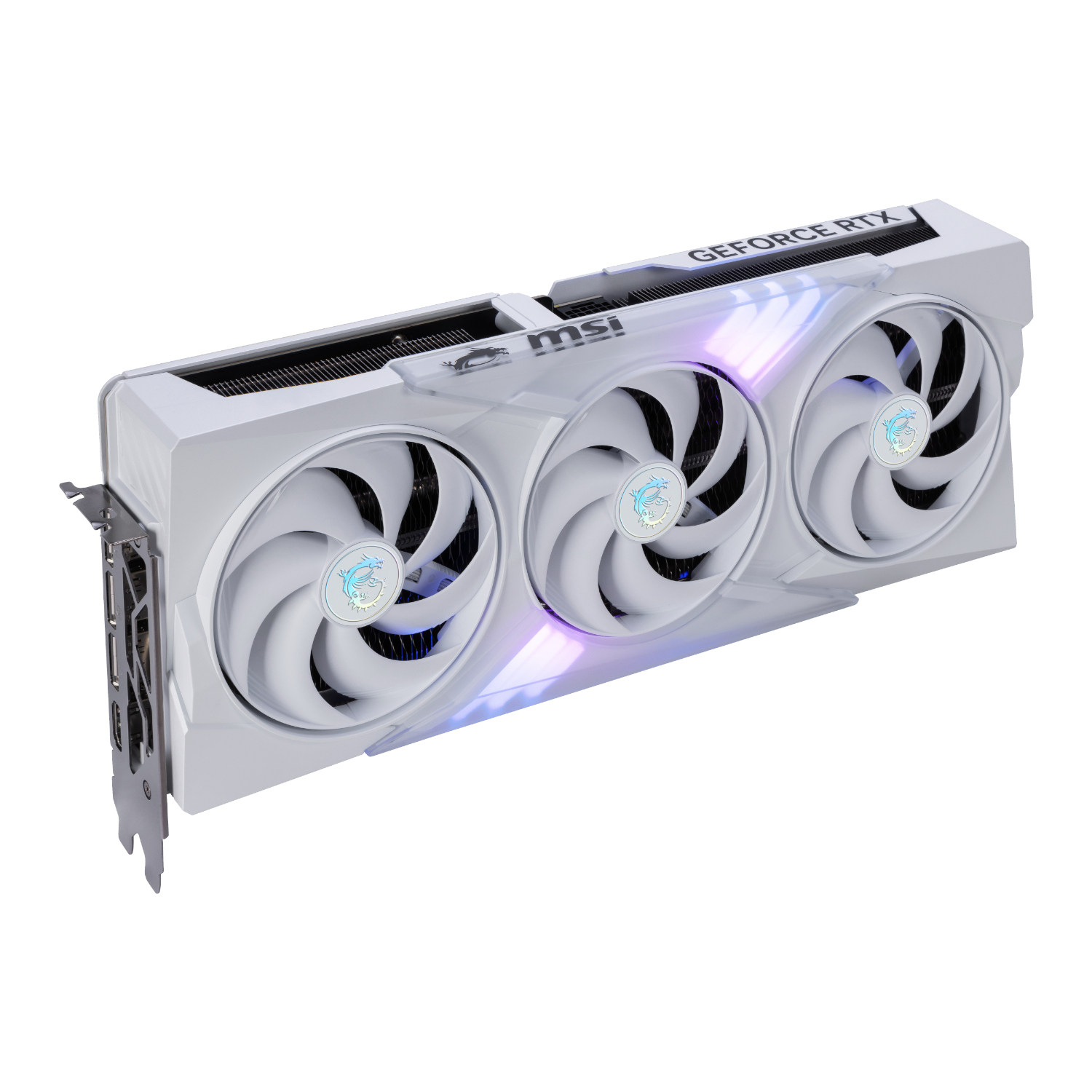 MSI_RTX5080GAMINGTRIOOC16GBWH_wr_03a MSI GeForce RTX 5080 GAMING TRIO OC 16G Graphics Card - White