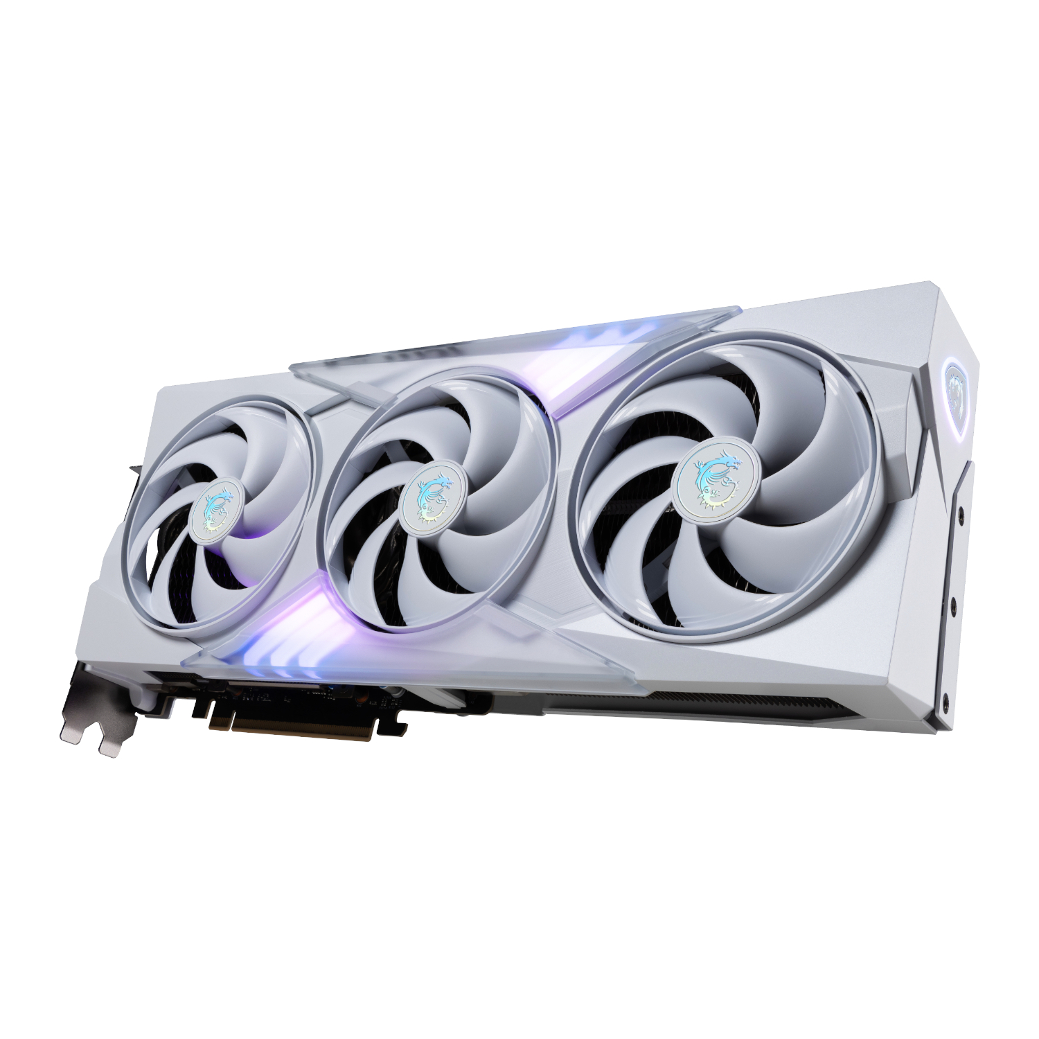 MSI_RTX5080GAMINGTRIOOC16GBWH_wr_04a MSI GeForce RTX 5080 GAMING TRIO OC 16G Graphics Card - White