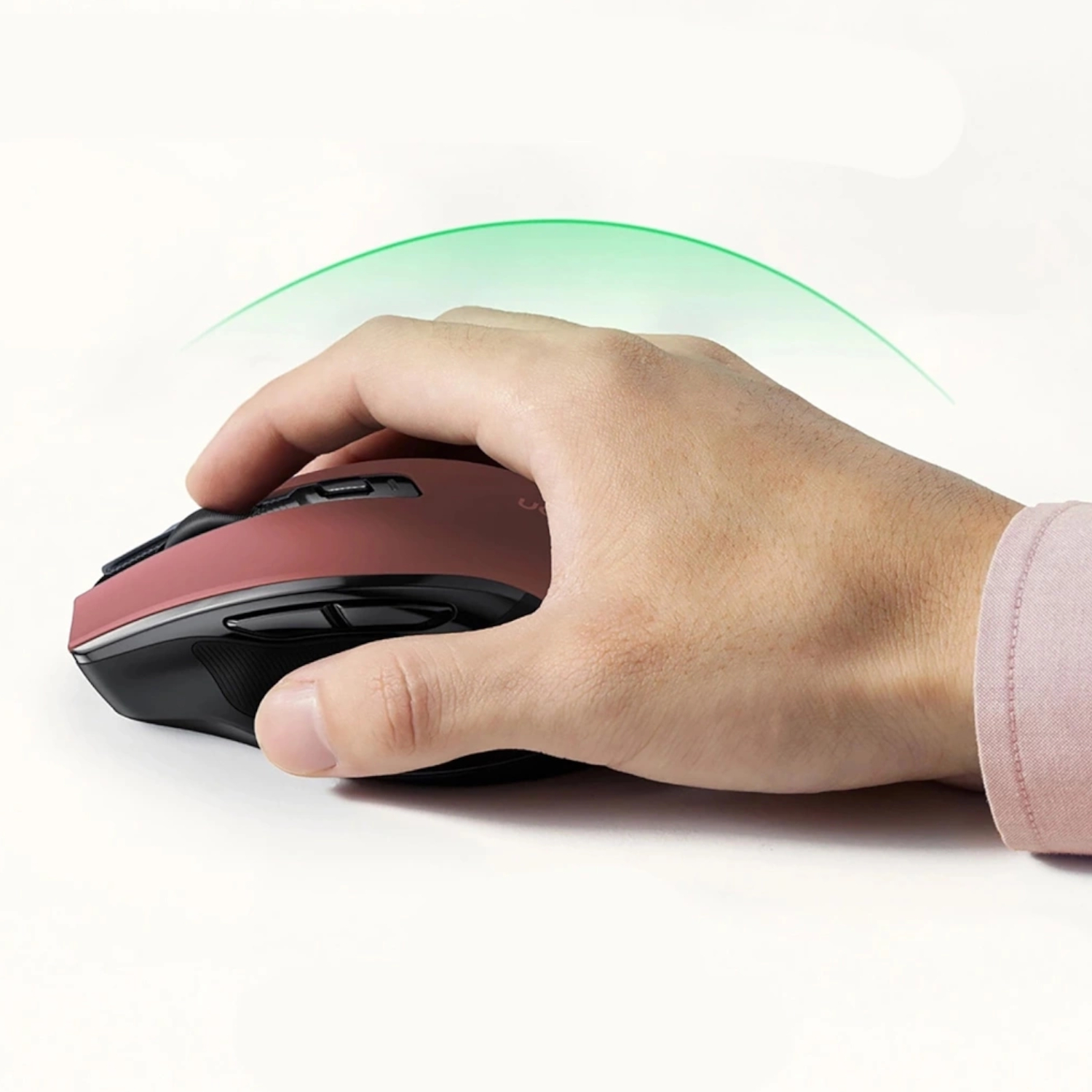 MU006-25752_UGreen-MU006-2.4GHz-Wireless-Optical-Mouse-Red_wr_04 UGREEN MU006 2.4GHz Wireless Optical Mouse - Red