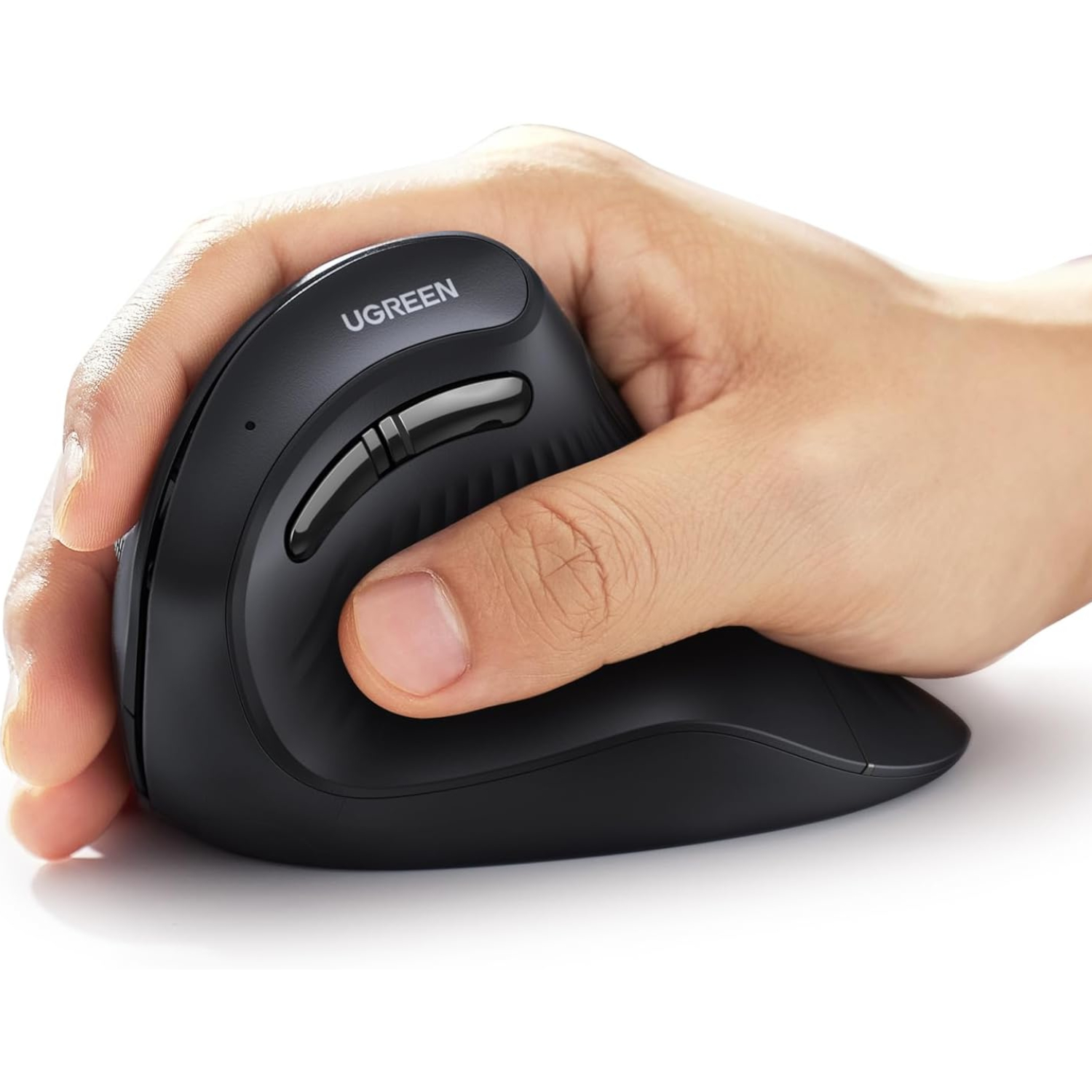 MU008-25444_Ugreen-Multi-Mode-Vertical-Mouse_01 UGREEN Multi-Mode Vertical Mouse Bluetooth and 2.4G Wireless–Black