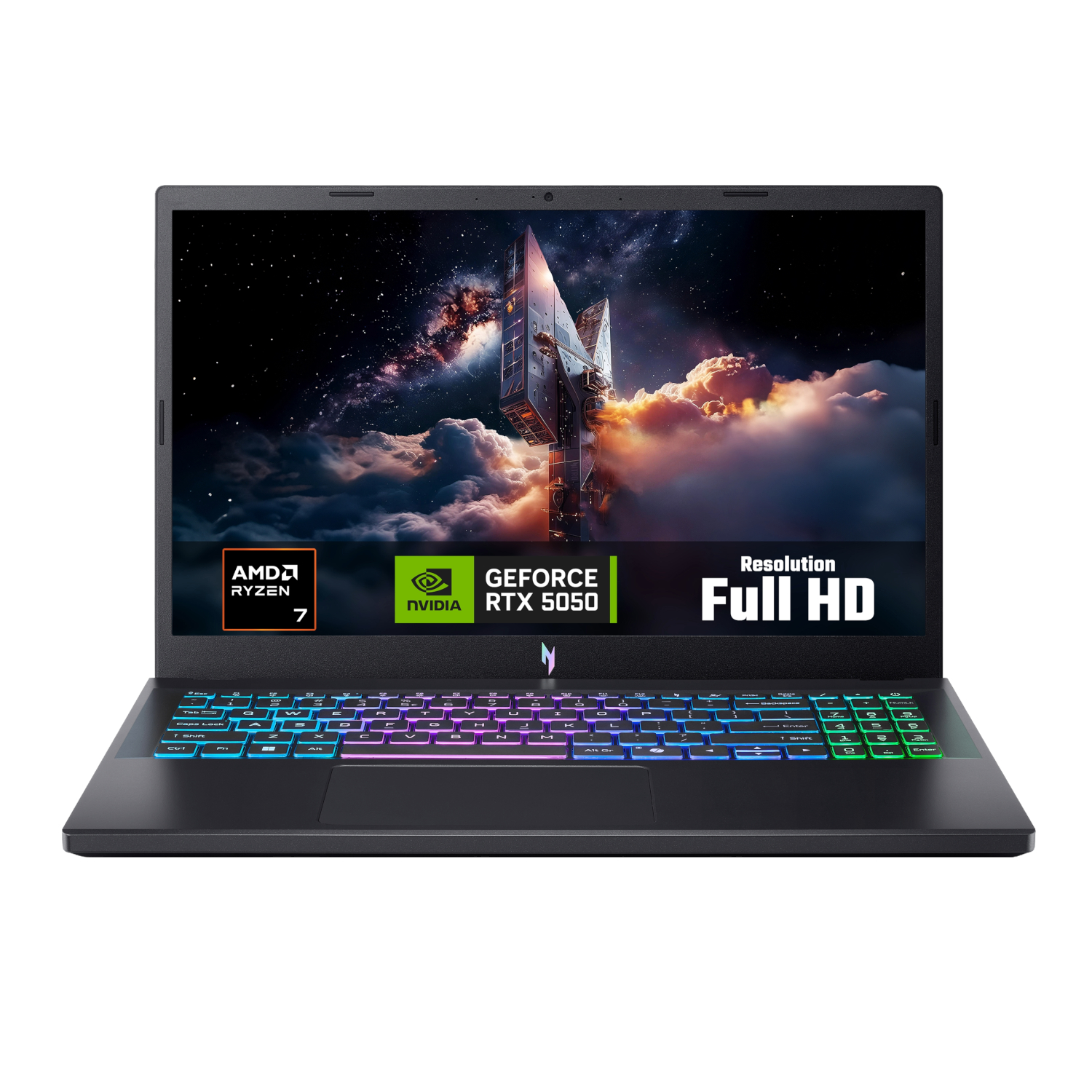 NH.U3NEA.002_Acr-NITRO-V-15-Gaming-Laptop-15.6inch_wr01 Acer NITRO V 15 Gaming Laptop 15.6" | AMD Ryzen 7 | 16GB | 512GB | RTX 5050 8GB | Windows 11 Home