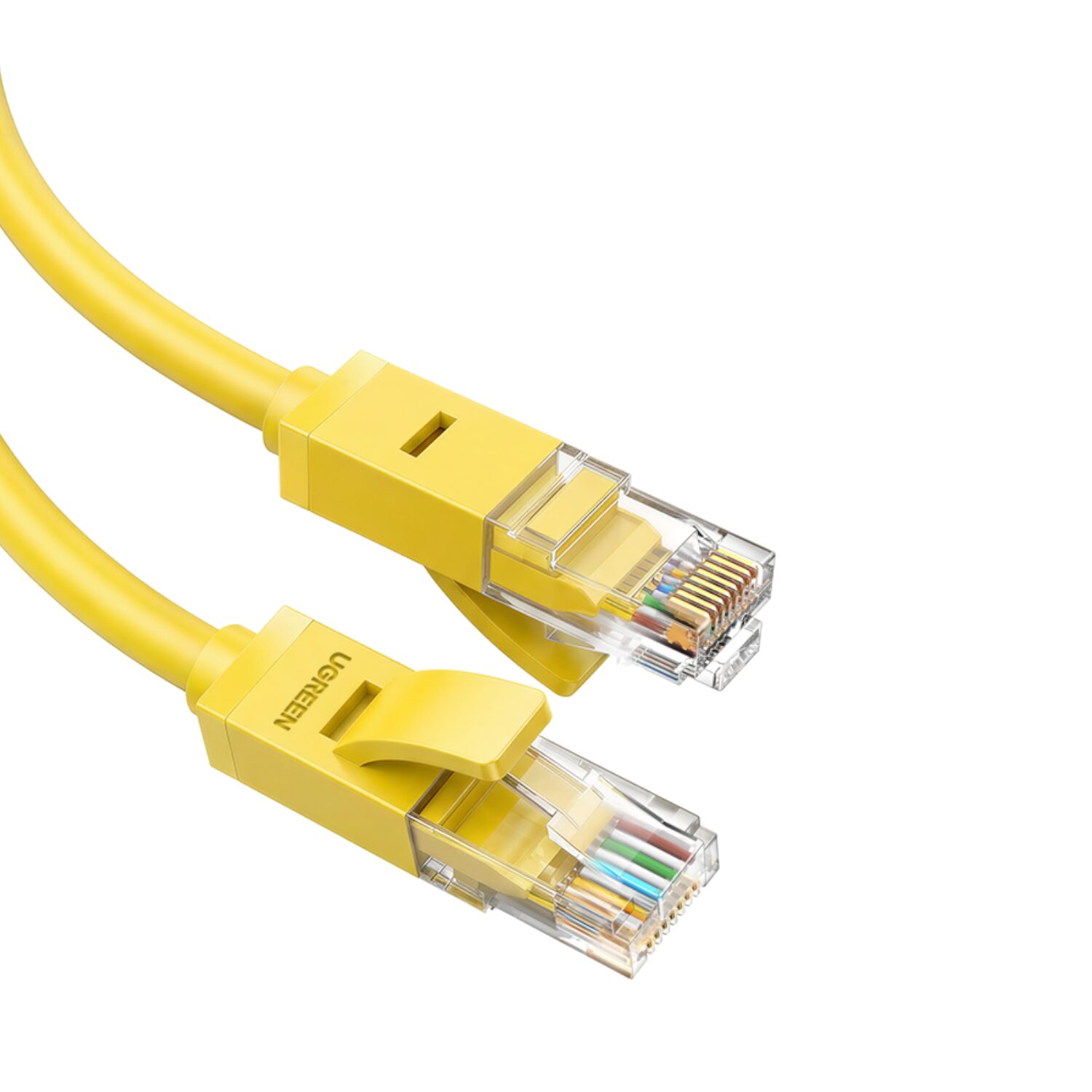NW102-15859_UGREEN_CAT6_UUTP_LAN_CBL_1M_YEL_wr_01 UGREEN Cat6 UTP Ethernet Cable 1M – Yellow