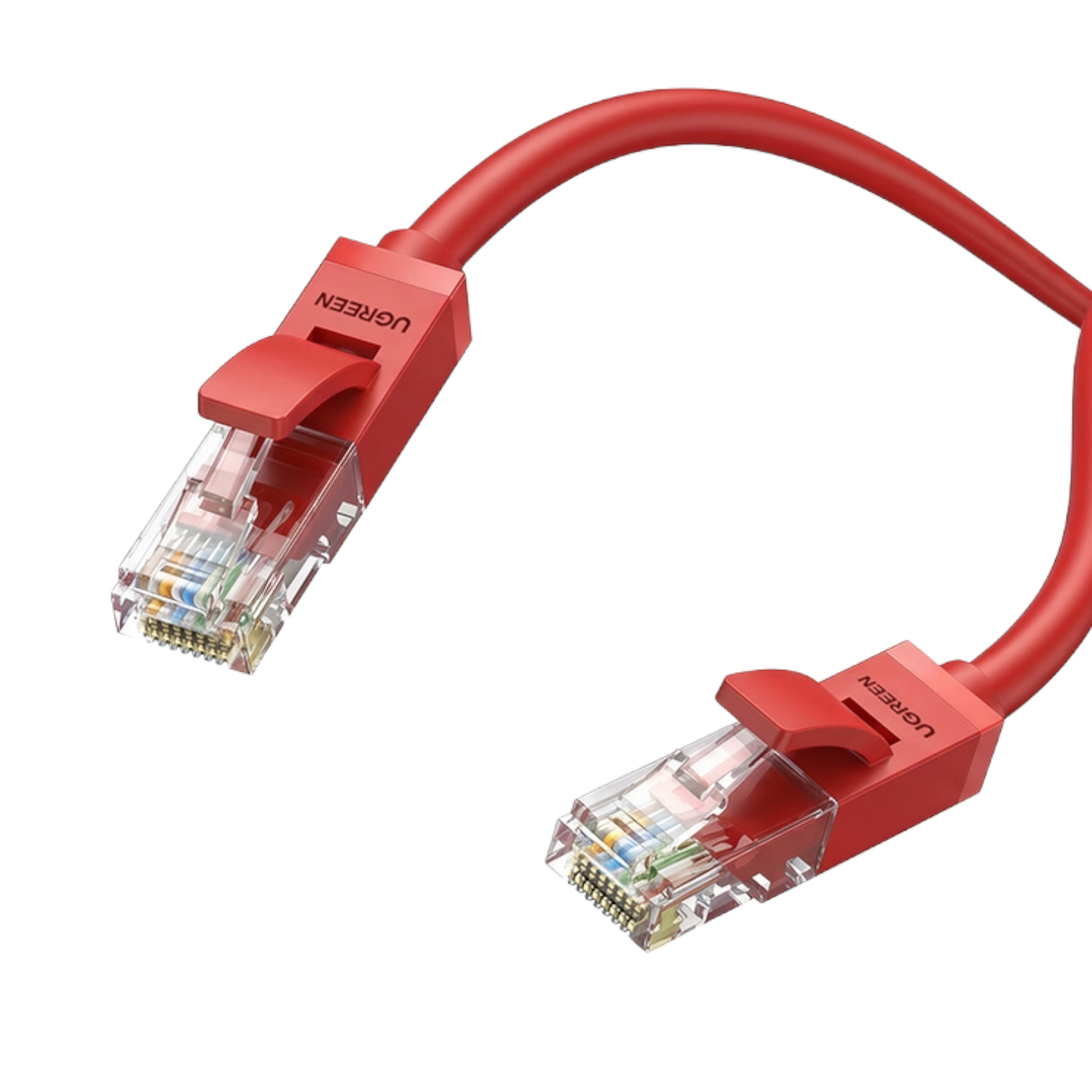 NW102-80829_UGREEN-RJ45-CAT6-1m-LAN-Network-Cable-–-1Gbps-250MHz-–-Red-2 UGREEN RJ45 CAT6 1m LAN Network Cable – (1Gbps, 250MHz) – Red