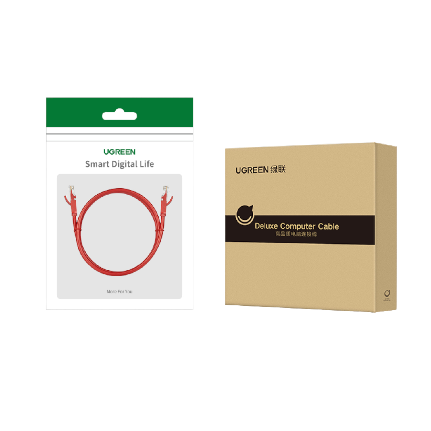 NW102-95507_UGREEN-RJ45-CAT6-Ethernet-0.5m-LAN-Network-Cable-Red-wr05 UGREEN RJ45 CAT6 Ethernet 0.5m LAN Network Cable -Red (1Gbps, 250MHz)