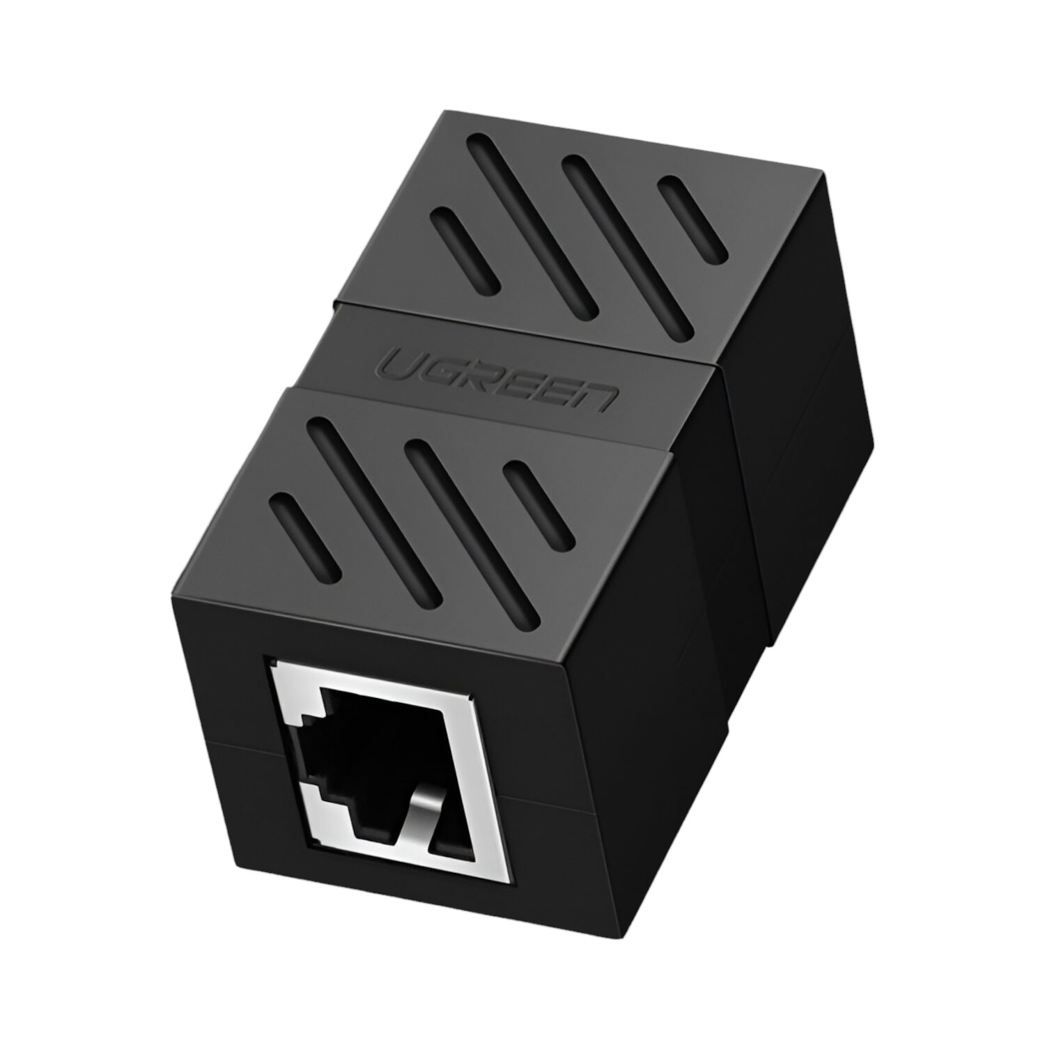 NW114-20311-wr-04 UGREEN RJ45 1Gbps Ethernet Cable Extender Adapter - Black