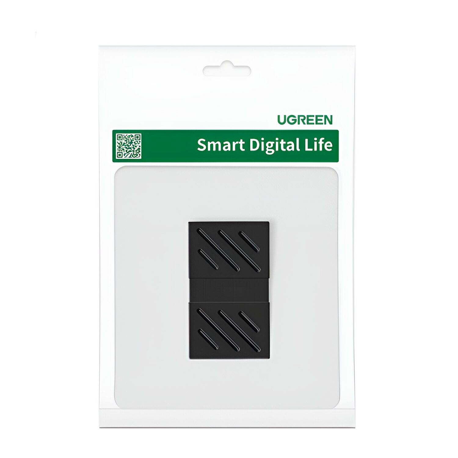 NW114-20311-wr-05 UGREEN RJ45 1Gbps Ethernet Cable Extender Adapter - Black