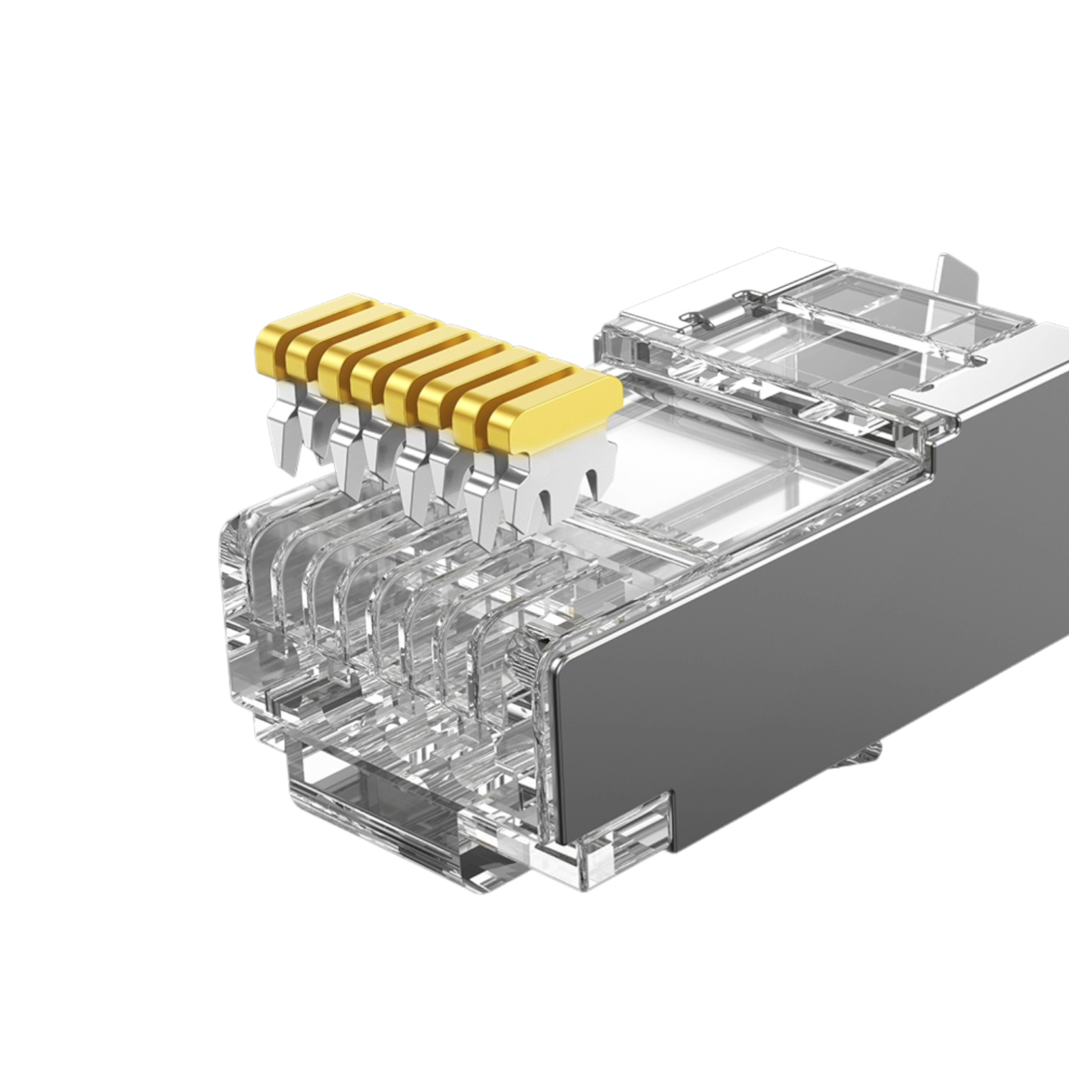 NW123-70316_-UGREEN-Cat-7-Shielded-RJ45-Modular-Plug-10-Pack-2 UGREEN Cat 7 Shielded RJ45 Modular Plug 10 Pack
