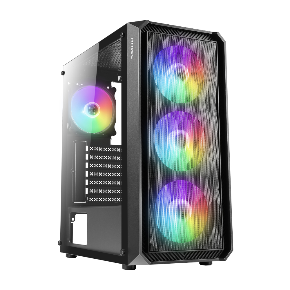 NX292_AR30_wr_02 Antec NX292 ATX | Micro-ATX | ITX ARGB Mid-Tower Gaming Chassis - Black
