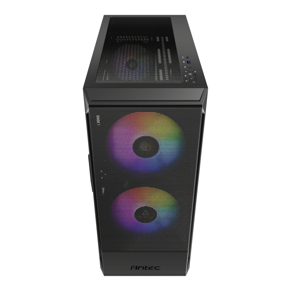 NX416L_wr_02 Antec NX416L ATX | Micro-ATX | ITX ARGB Mid-Tower Gaming Chassis - Black