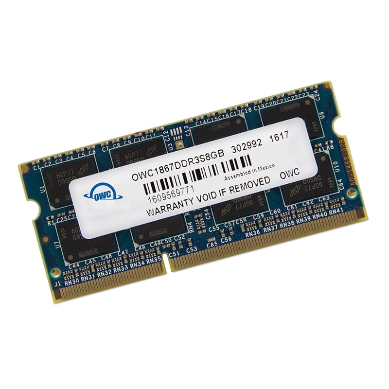 OWC1867DDR3S8GB_wr_01 OWC Mac 8GB 1867Mhz DDR3 SODIMM Memory