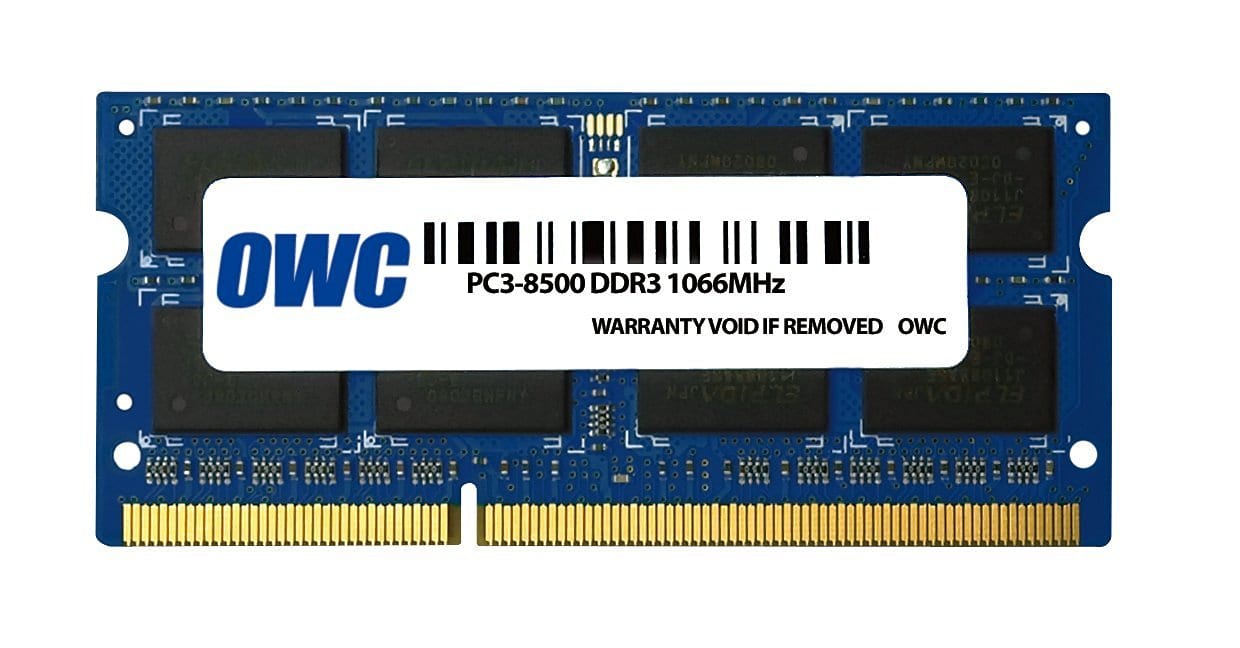 OWC8566DDR3S4GB OWC Mac 4GB 1066Mhz DDR3 SODIMM Memory