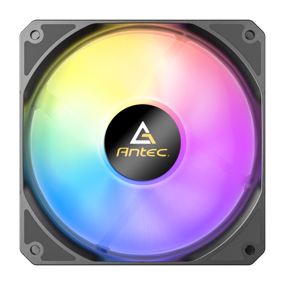 P12R-ARGB-BLK_wr_02 Antec P12 PWM 120mm ARGB Reverse Case Fan - Black