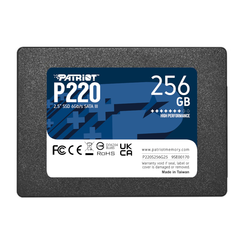 P220S256G25_wr_01 Patriot P220 256GB 2.5" SSD