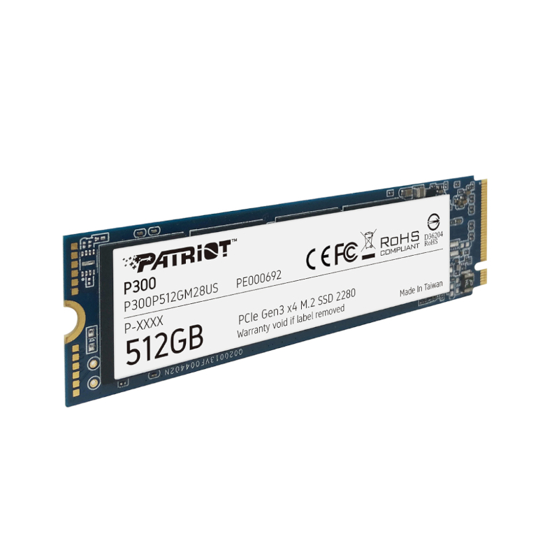 P300P512GM28_wr_03 Patriot P300 512GB M.2 PCIe NVMe SSD