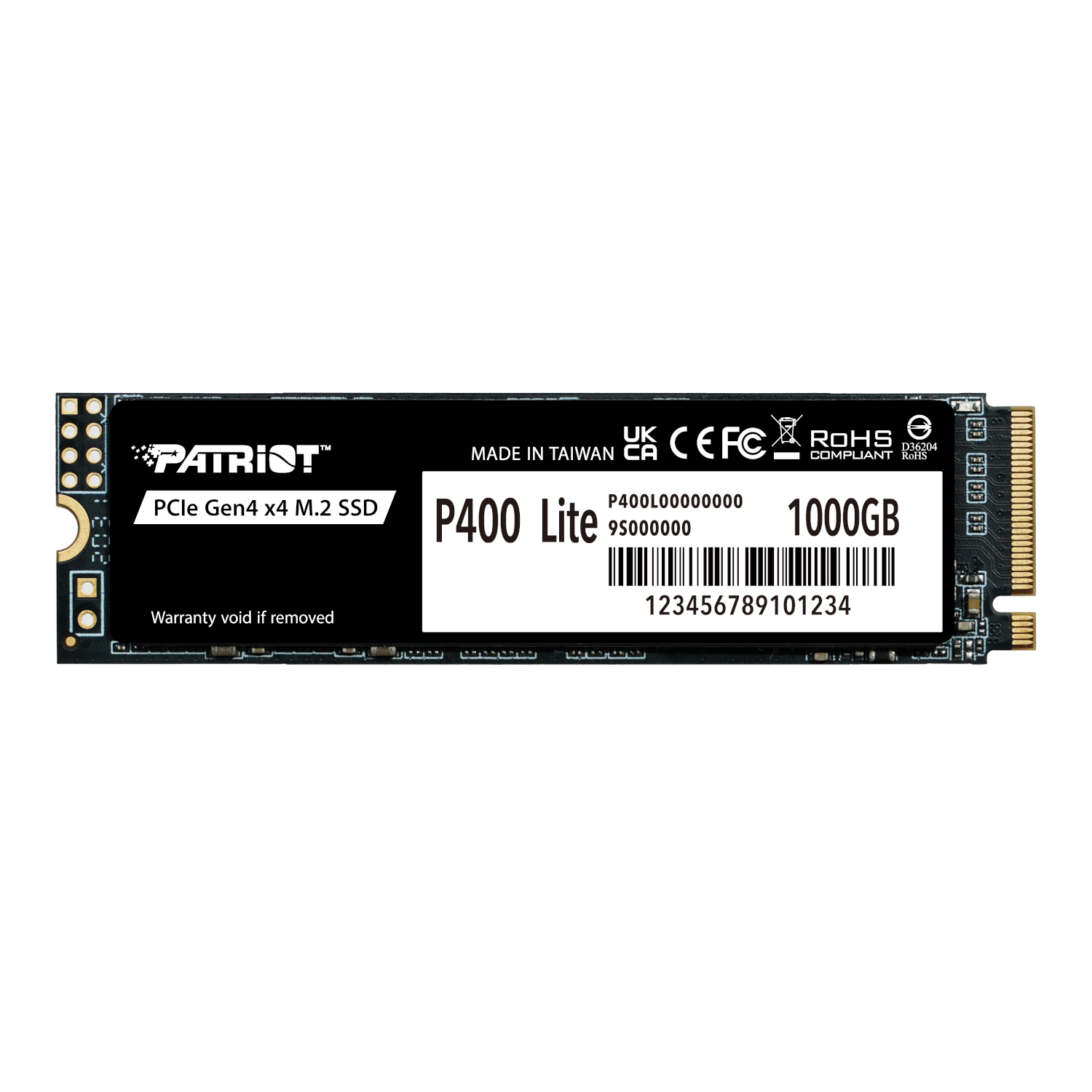 P400LP1KGM28H_Patriot-P400-Lite-1TB-M.2-PCIe-Gen-4-x4-NVMe-SSD_wr_01 Patriot P400 Lite 1TB M.2 PCIe Gen 4 x4 NVMe SSD