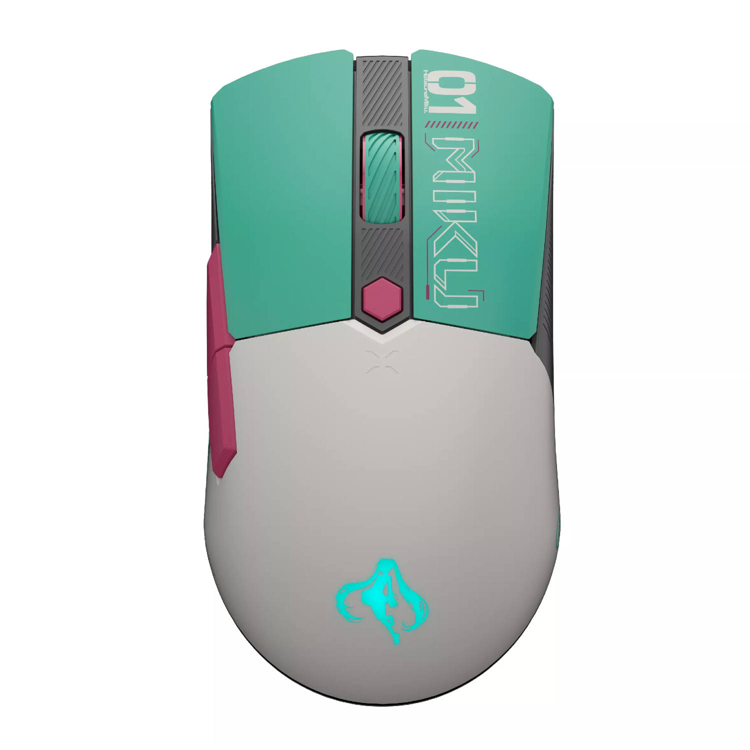 P521-TUF-GAMING-MINI-WL-M_ASUS-TUF-GAMING-Mini-Wireless-Mouse-Hatsune-Miku-Edition_wr_01a Asus TUF GAMING Mini 12000 DPI Wireless Mouse Hatsune Miku Edition