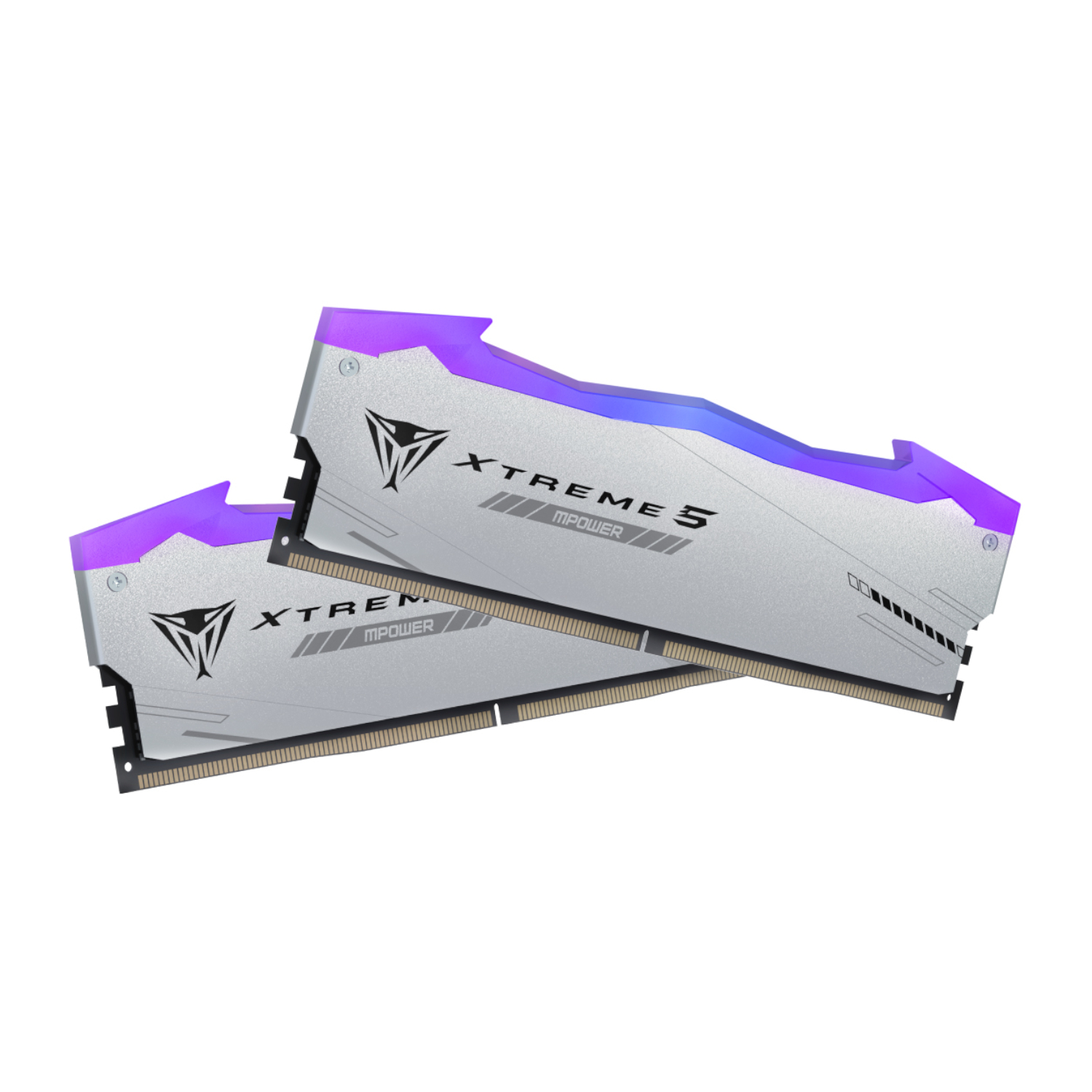 PATRIOT_PVXR532G60C30KM_wr_02a Patriot Viper Xtreme 5 RGB MPower 32GB 6000MHz DDR5 Desktop Gaming Memory Kit - Silver