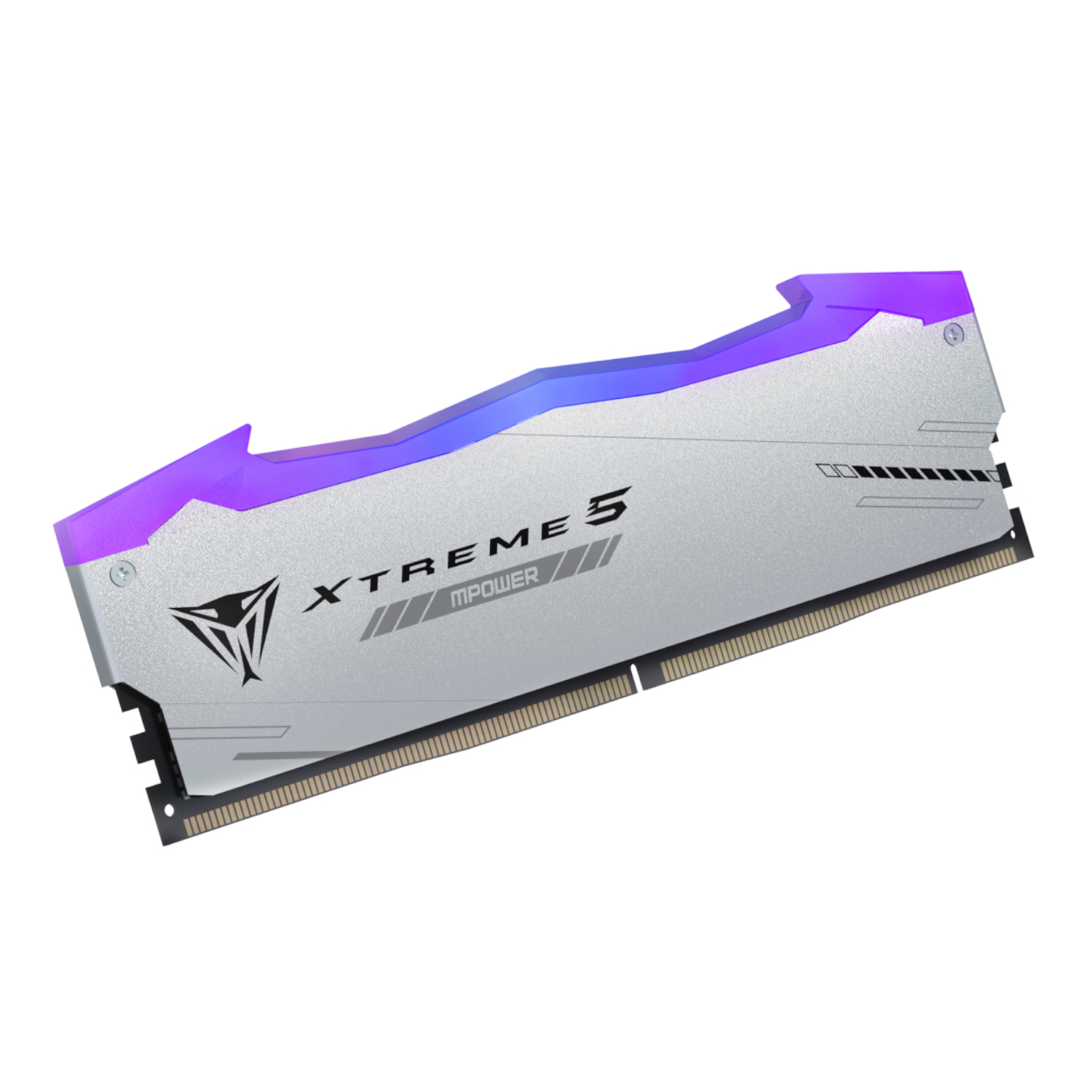 PATRIOT_PVXR532G60C30KM_wr_04a Patriot Viper Xtreme 5 RGB MPower 32GB 6000MHz DDR5 Desktop Gaming Memory Kit - Silver