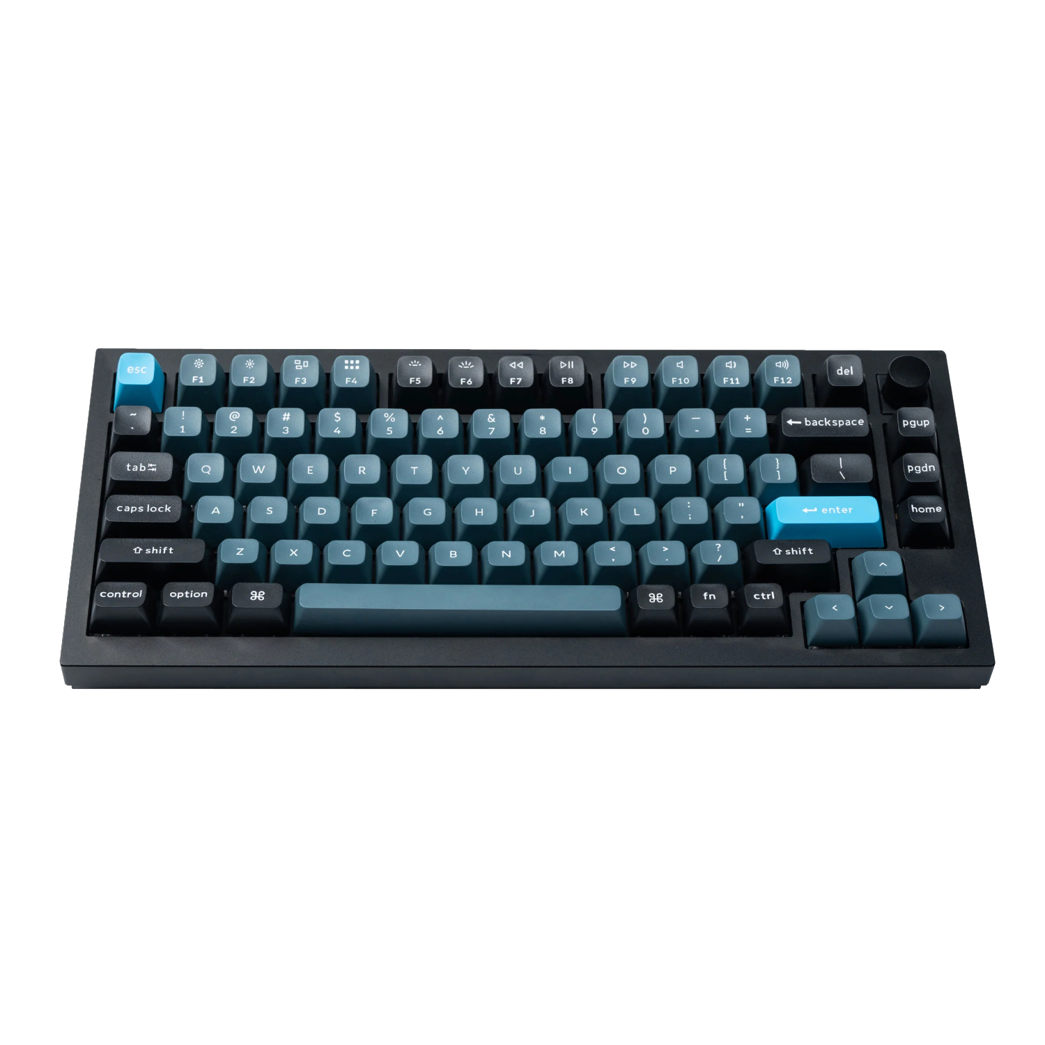 PBT-45_Keychron-Double-Shot-KSA-PBT-Keycap-Set-Dark-Grey-Blue_wr_02 Keychron Double Shot KSA PBT Keycap Set - Dark Grey/Grey/Blue