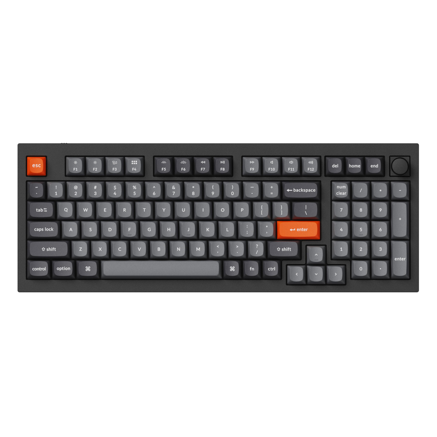 PBT-51_Keychron-Double-Shot-PBT-OSA-Full-Set-Keycap-Set-Grey_wr_04a Keychron Double-Shot PBT OSA Keycap Set - Grey