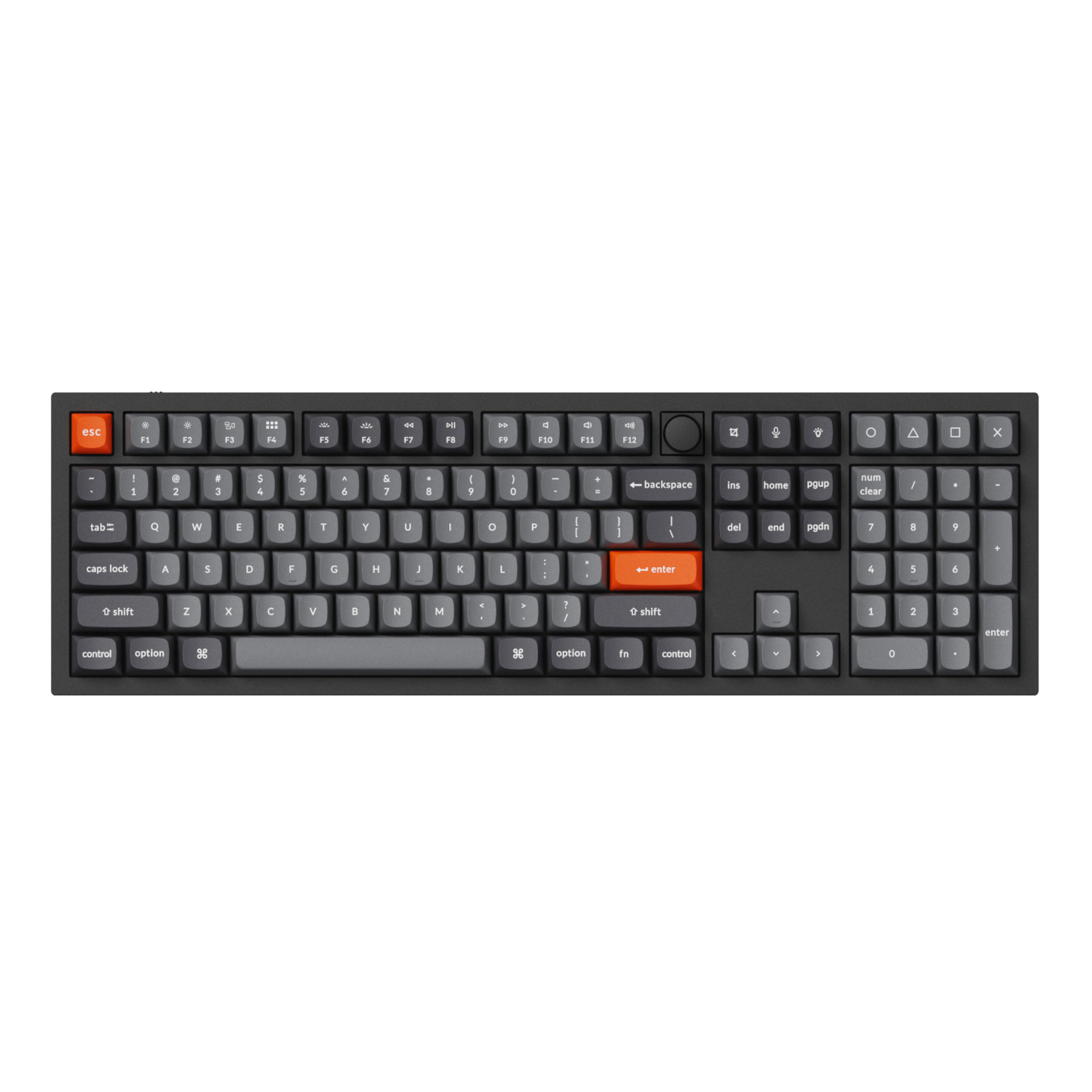 PBT-51_Keychron-Double-Shot-PBT-OSA-Full-Set-Keycap-Set-Grey_wr_05a Keychron Double-Shot PBT OSA Keycap Set - Grey
