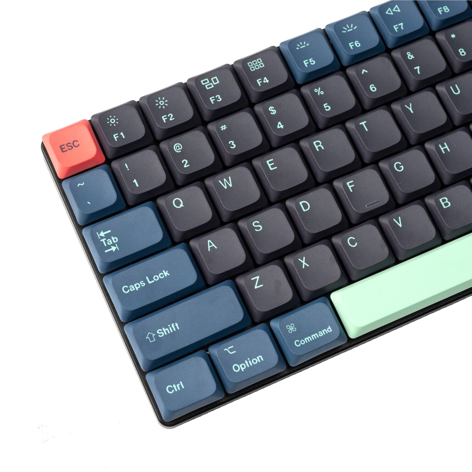 PBT-62-WR-0 Keychron Low Profile Dye-Sub PBT LSA Full Set Keycap Set – Hacker Edition (133 Keys, PBT, Low Profile)